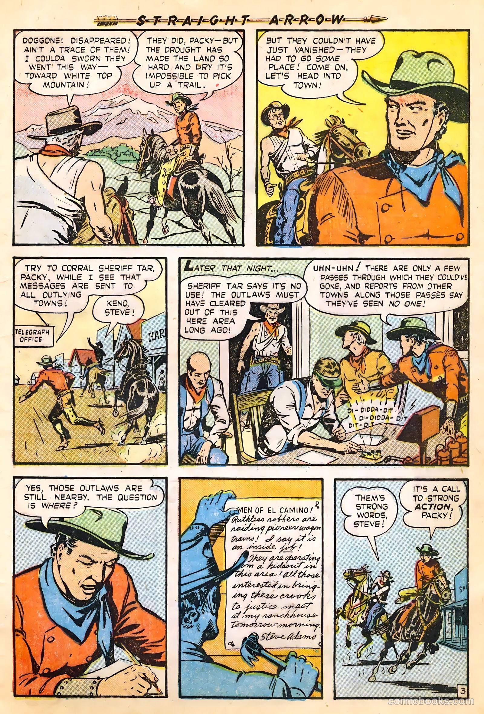 Straight Arrow #2 (1950) — page 5 of 36