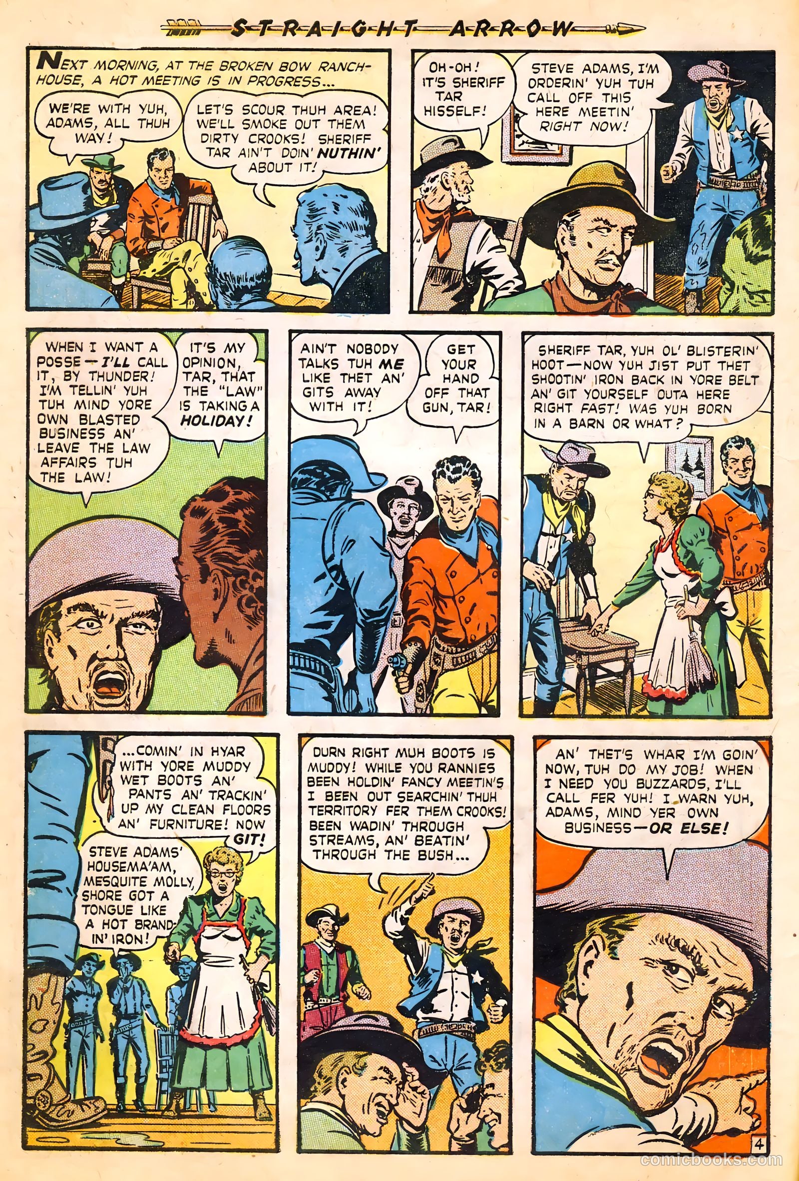Straight Arrow #2 (1950) — page 6 of 36