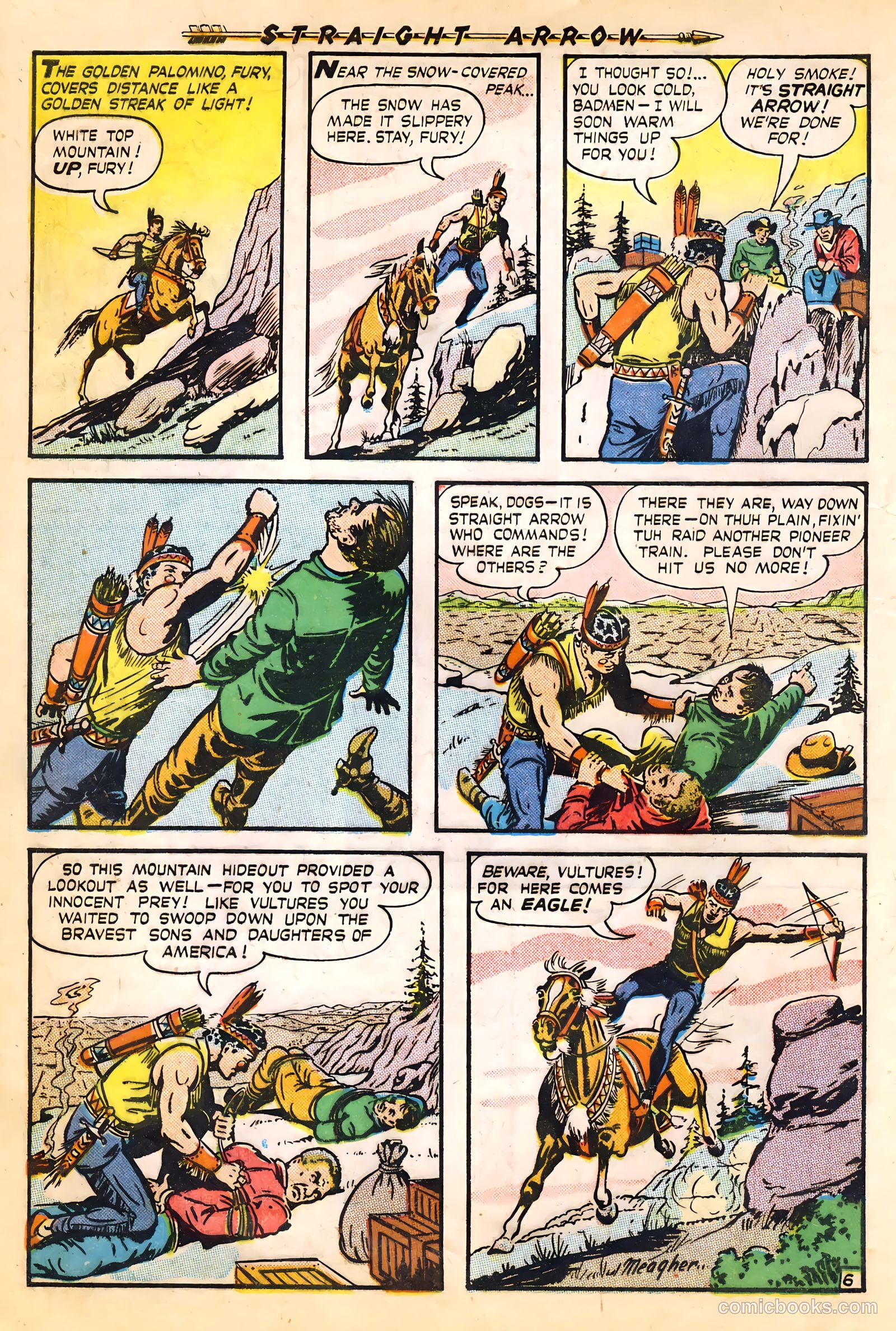 Straight Arrow #2 (1950) — page 8 of 36