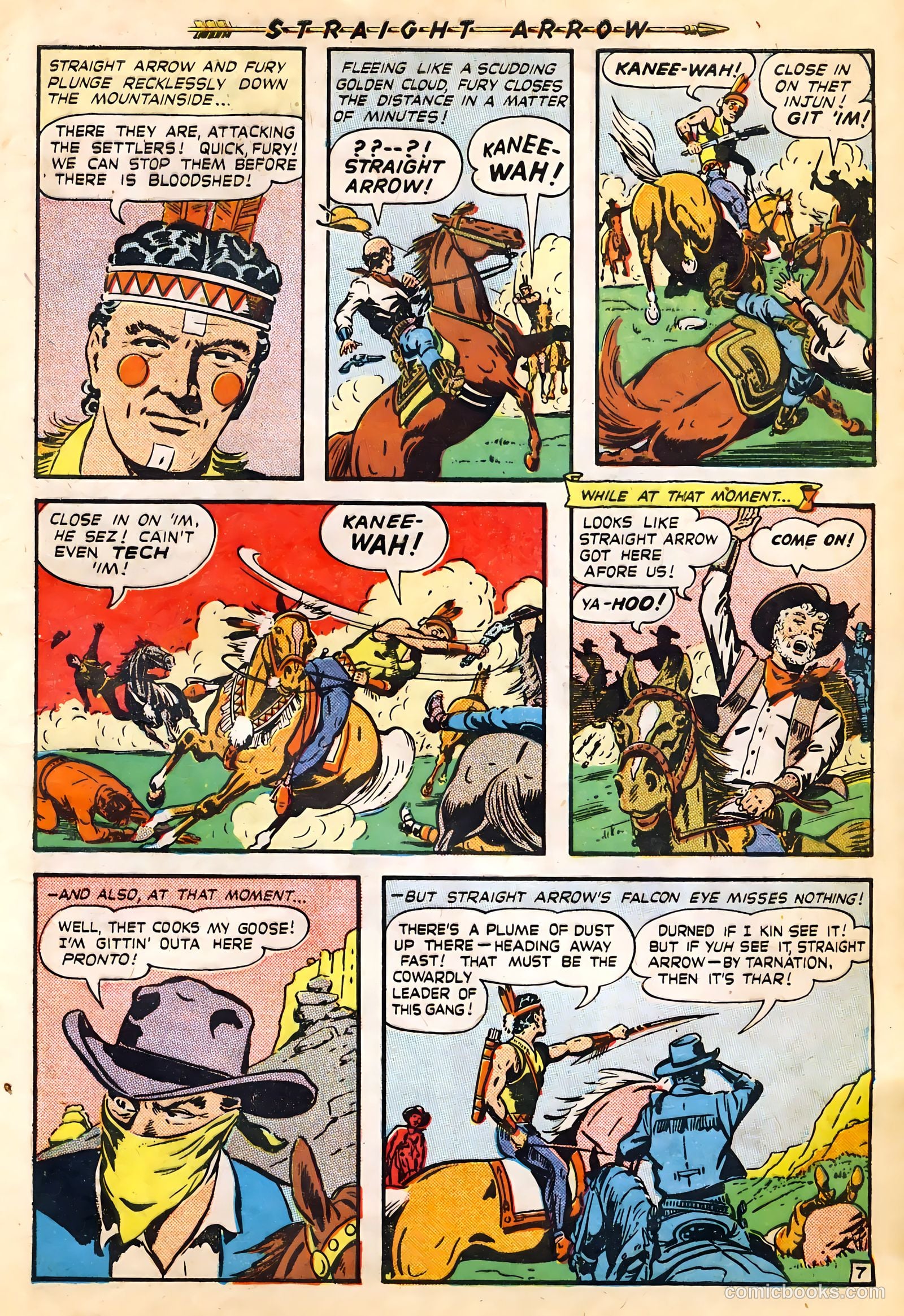 Straight Arrow #2 (1950) — page 9 of 36
