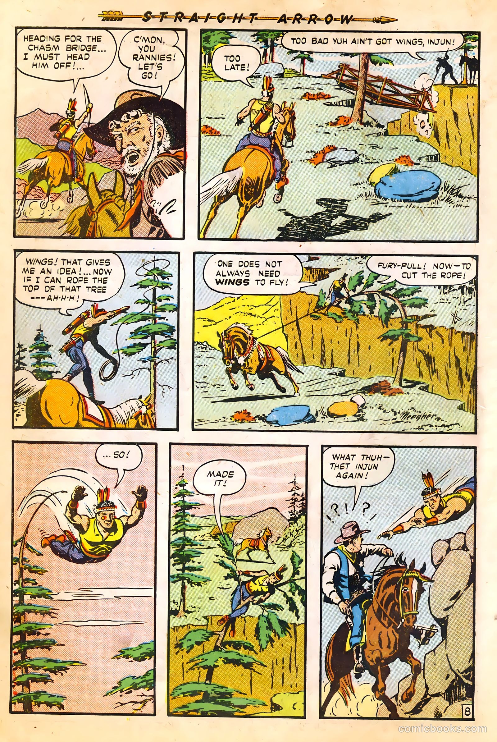 Straight Arrow #2 (1950) — page 10 of 36