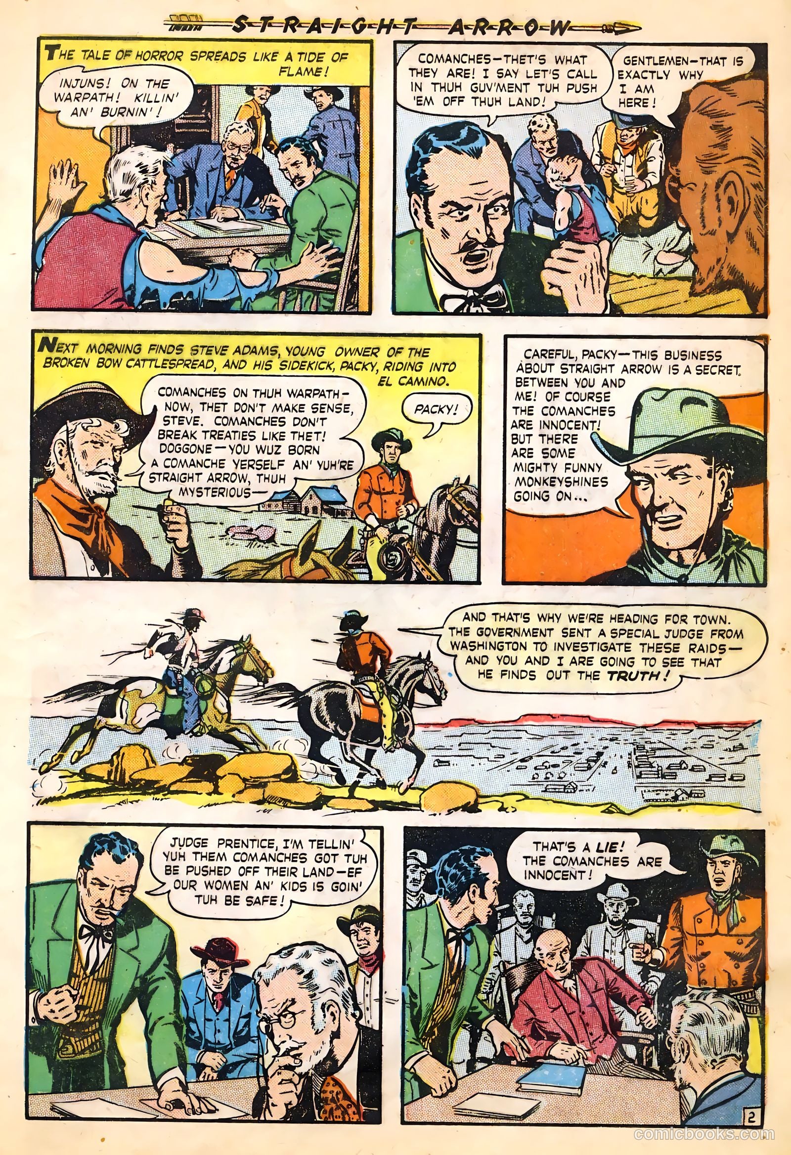 Straight Arrow #2 (1950) — page 13 of 36