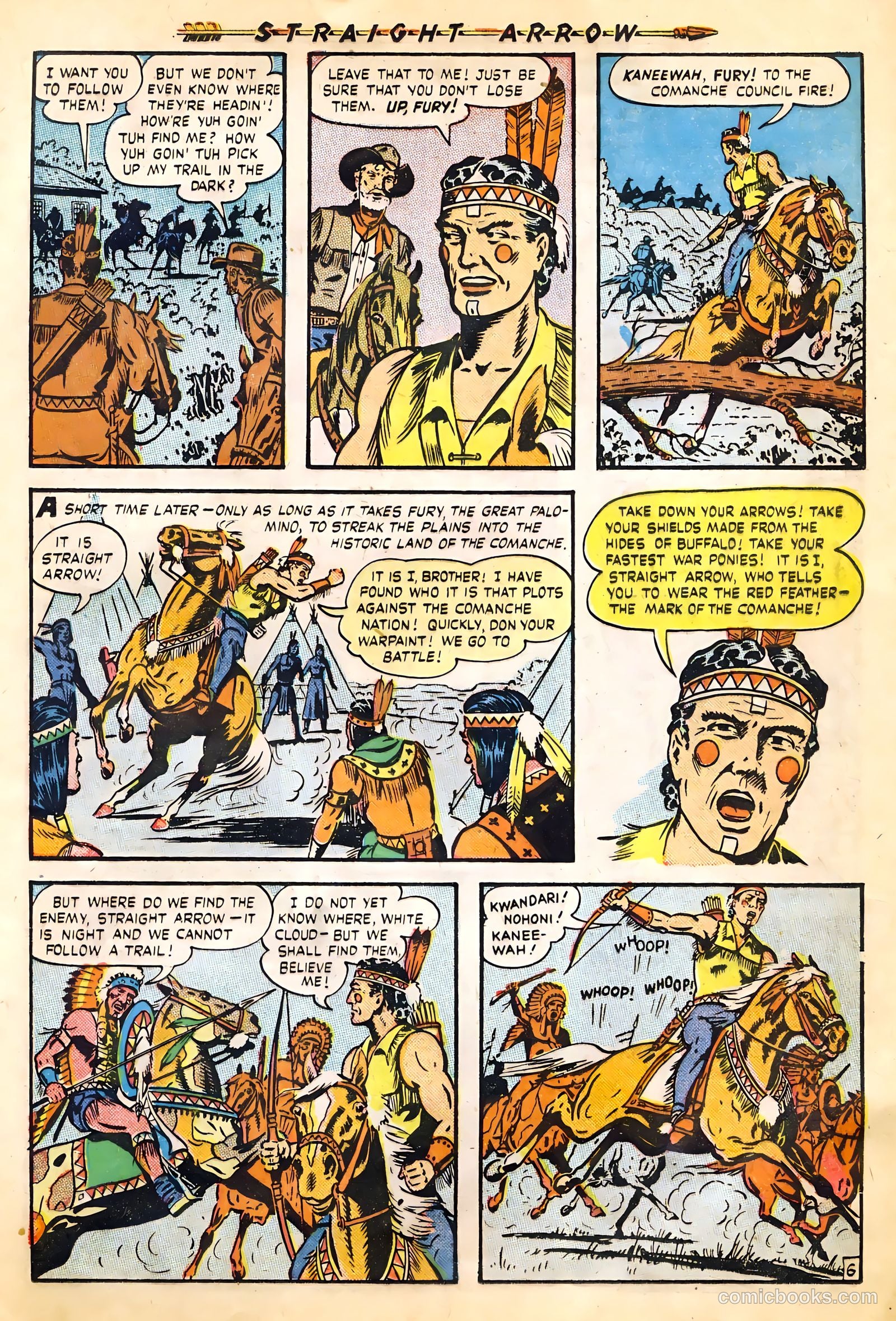 Straight Arrow #2 (1950) — page 17 of 36