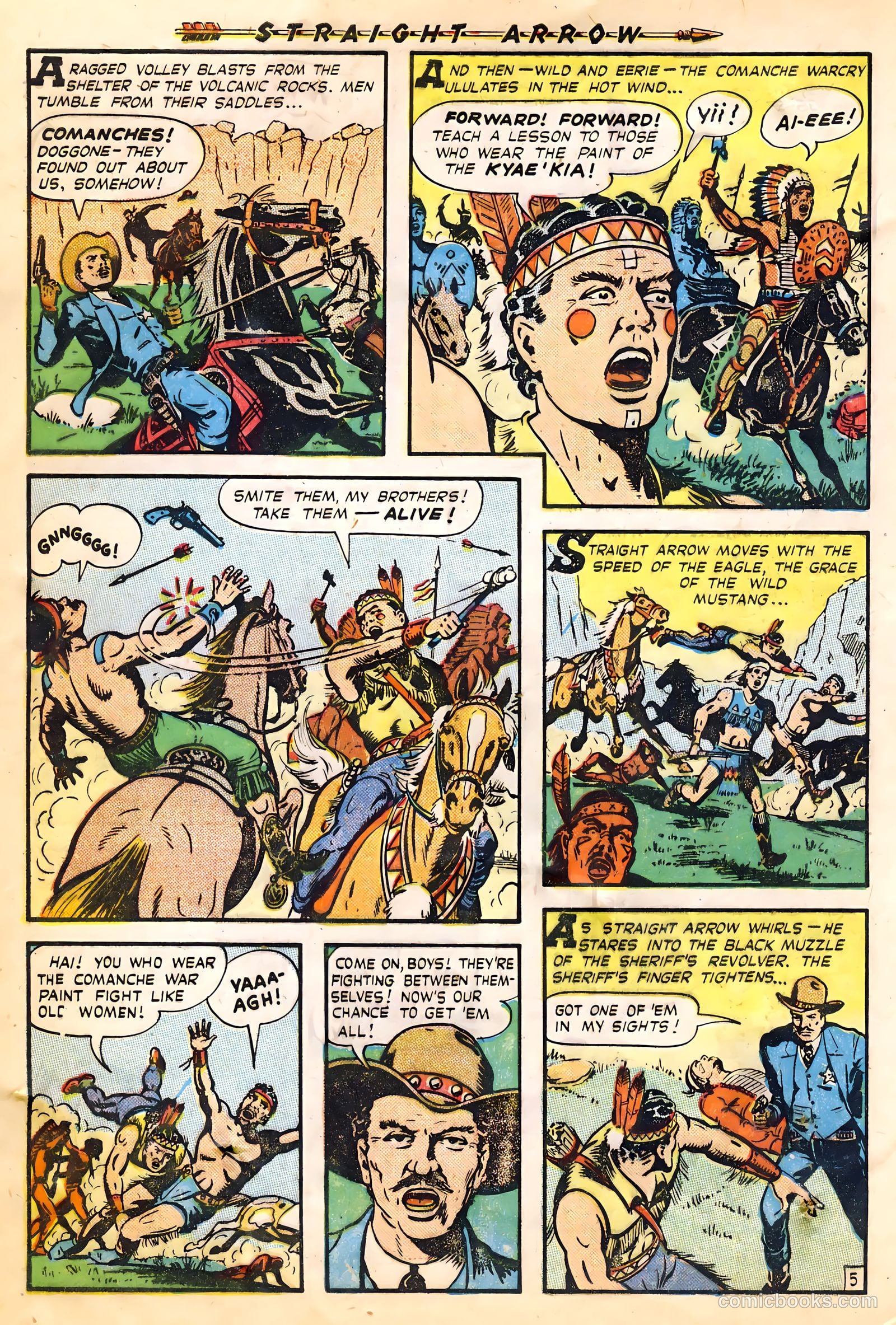 Straight Arrow #2 (1950) — page 32 of 36