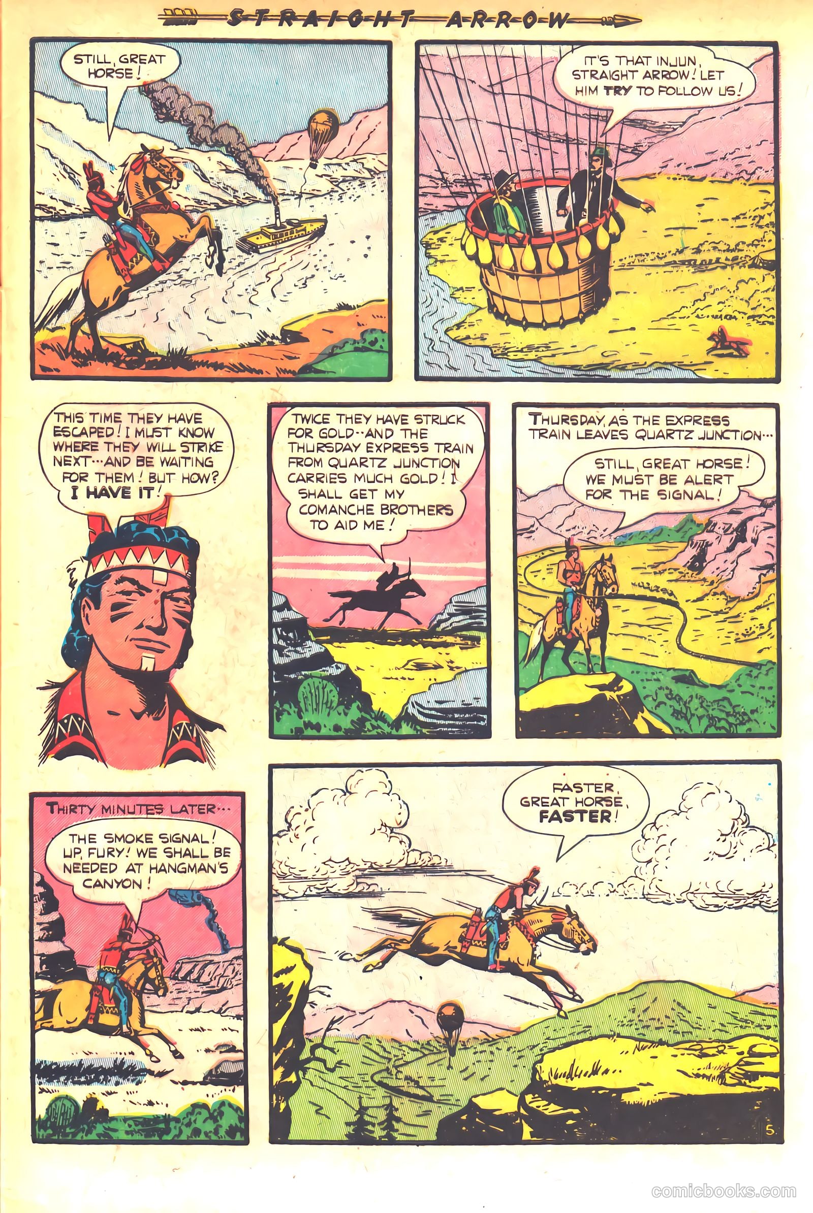 Straight Arrow #20 (1951) — page 7 of 36