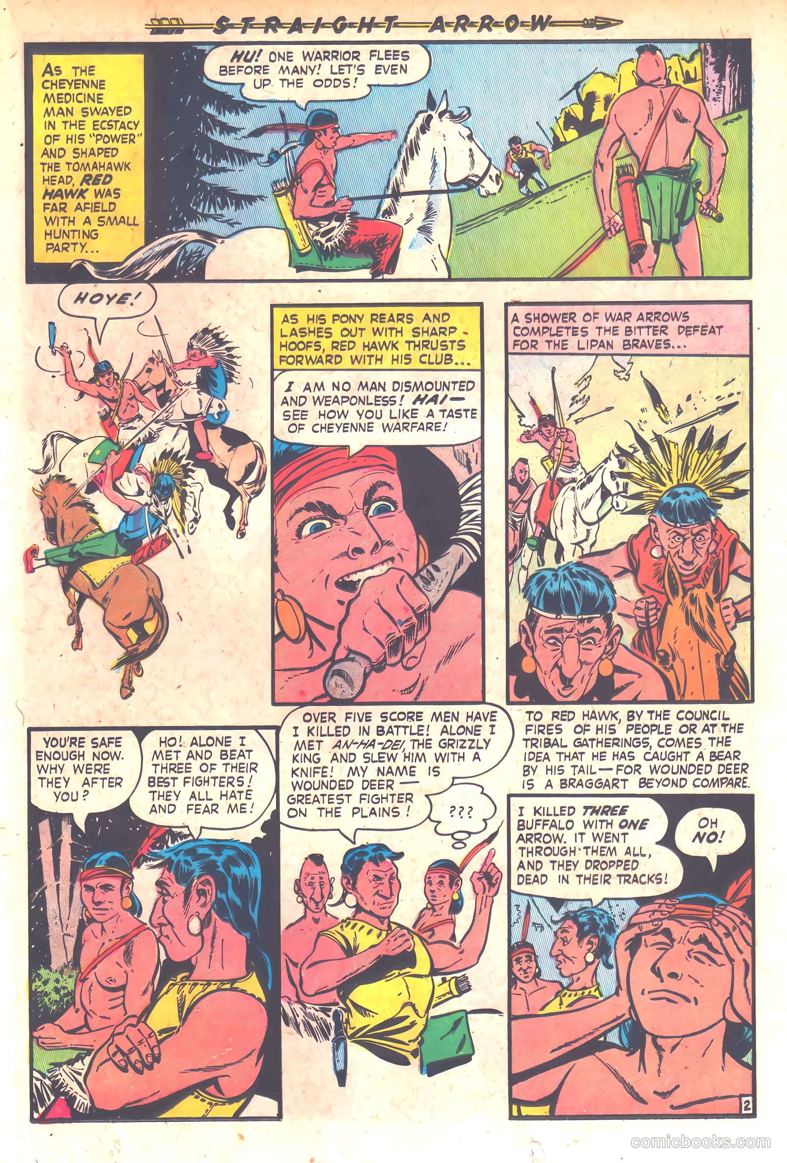 Straight Arrow #20 (1951) — page 21 of 36