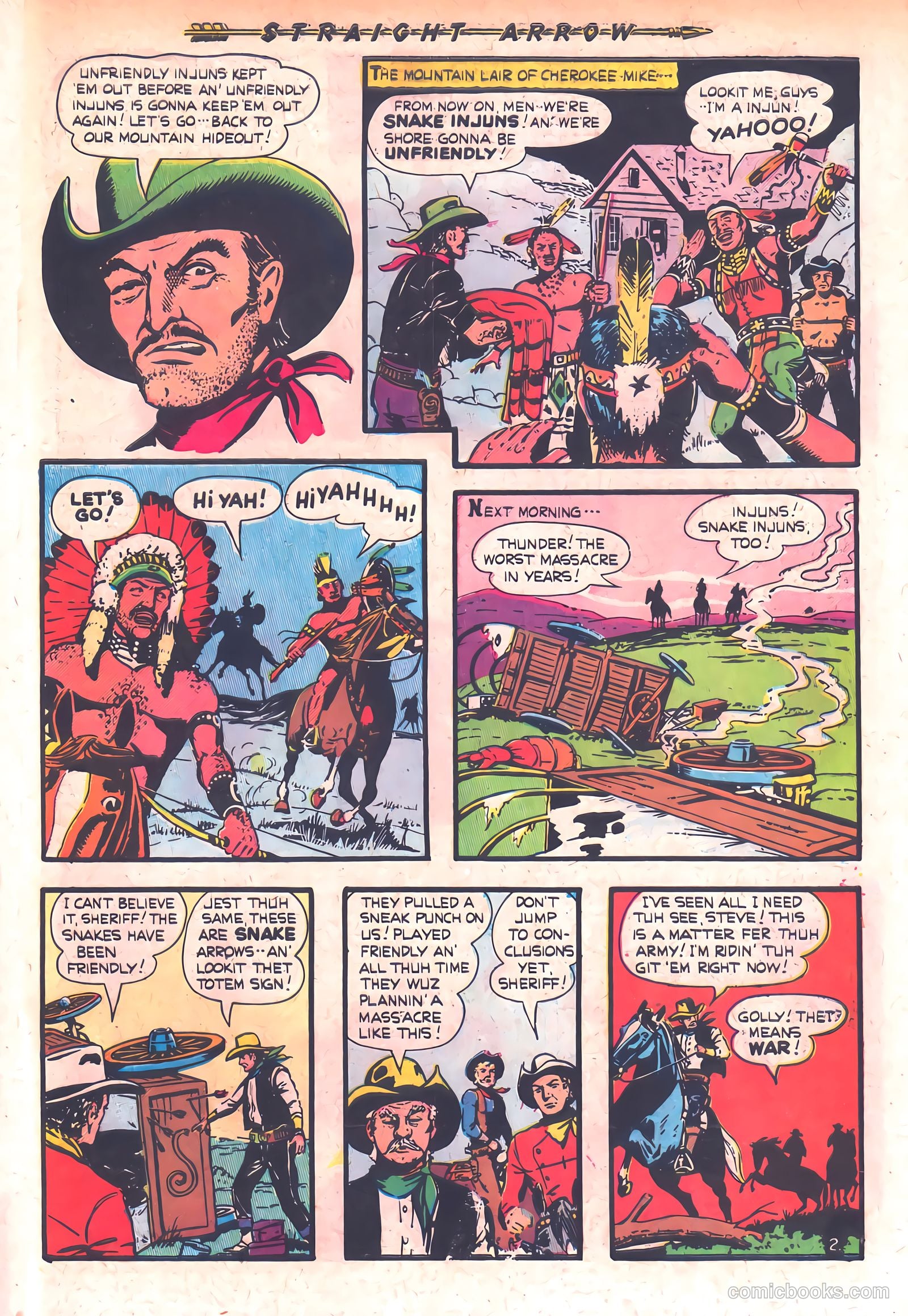 Straight Arrow #20 (1951) — page 27 of 36