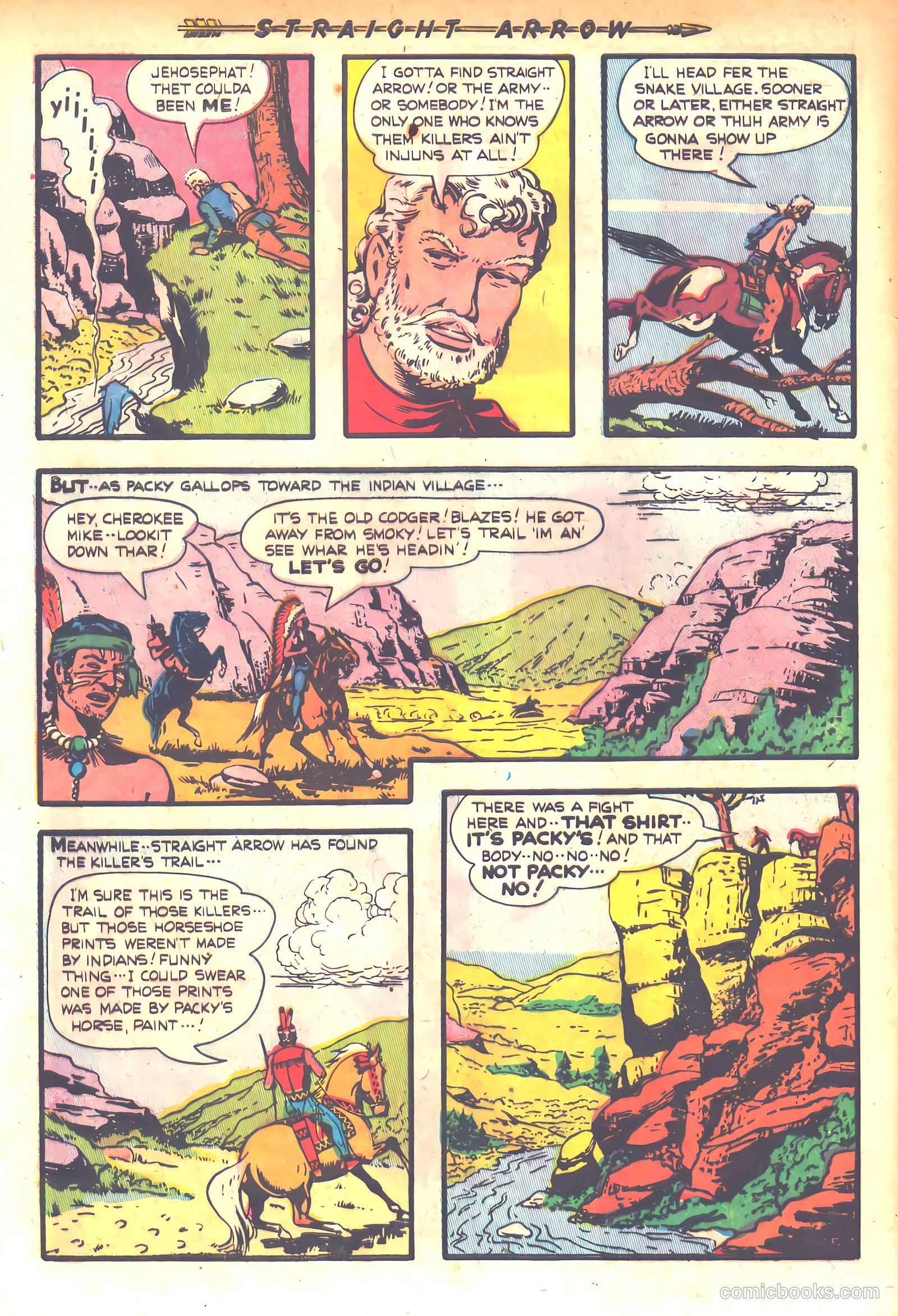 Straight Arrow #20 (1951) — page 30 of 36