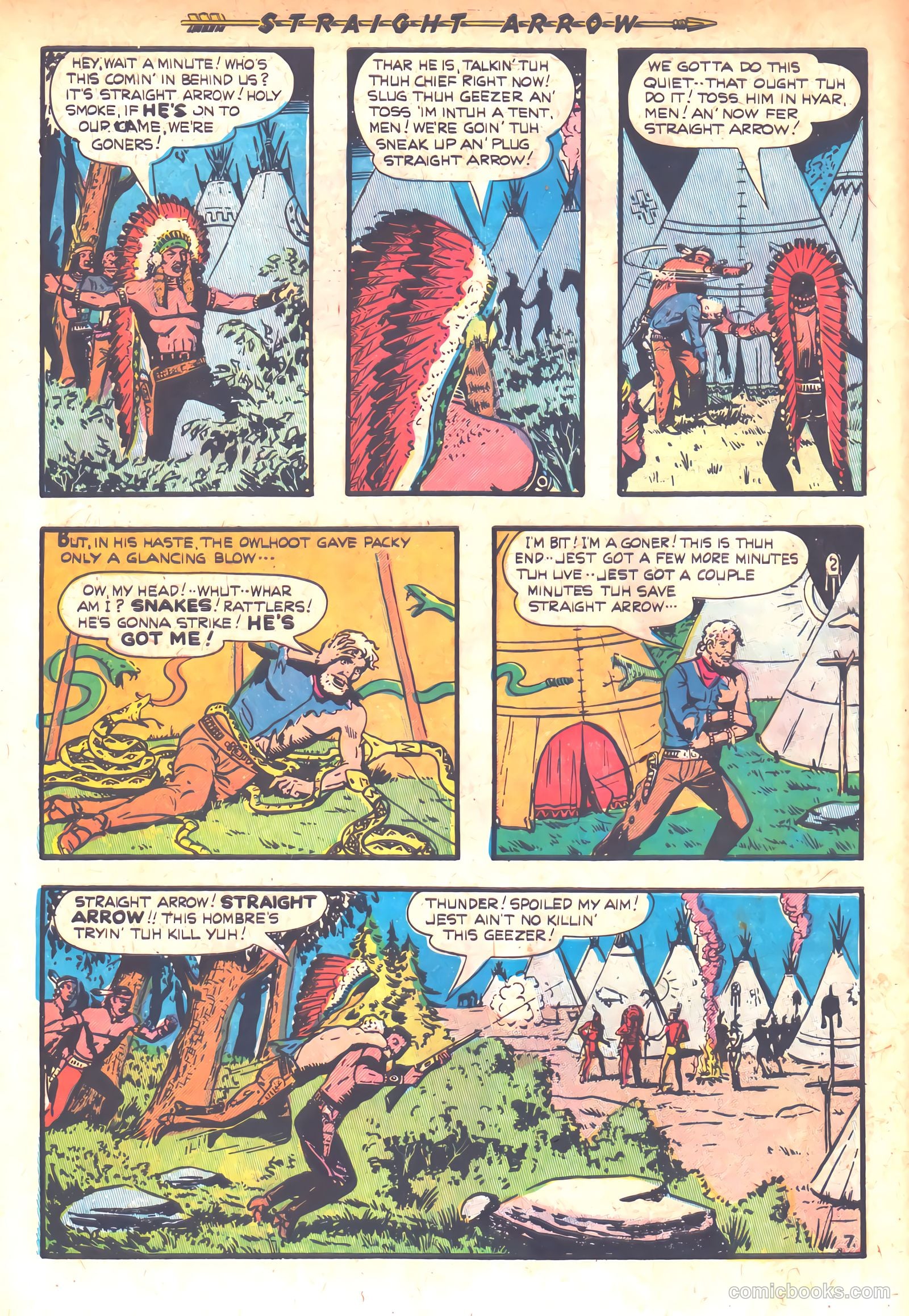 Straight Arrow #20 (1951) — page 32 of 36