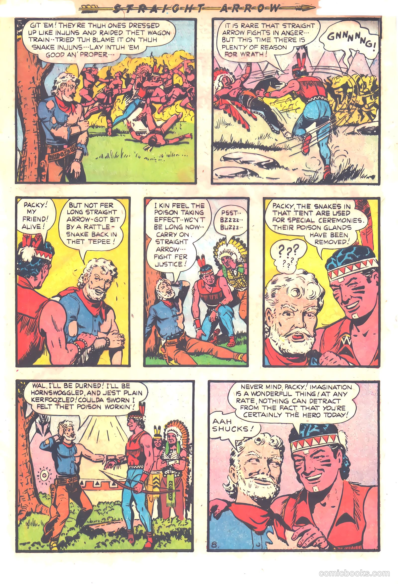 Straight Arrow #20 (1951) — page 33 of 36