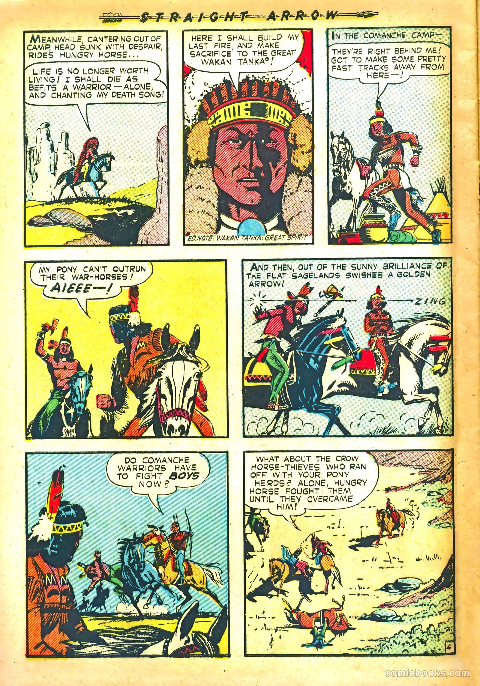 Straight Arrow #21 (1952) — page 6 of 36
