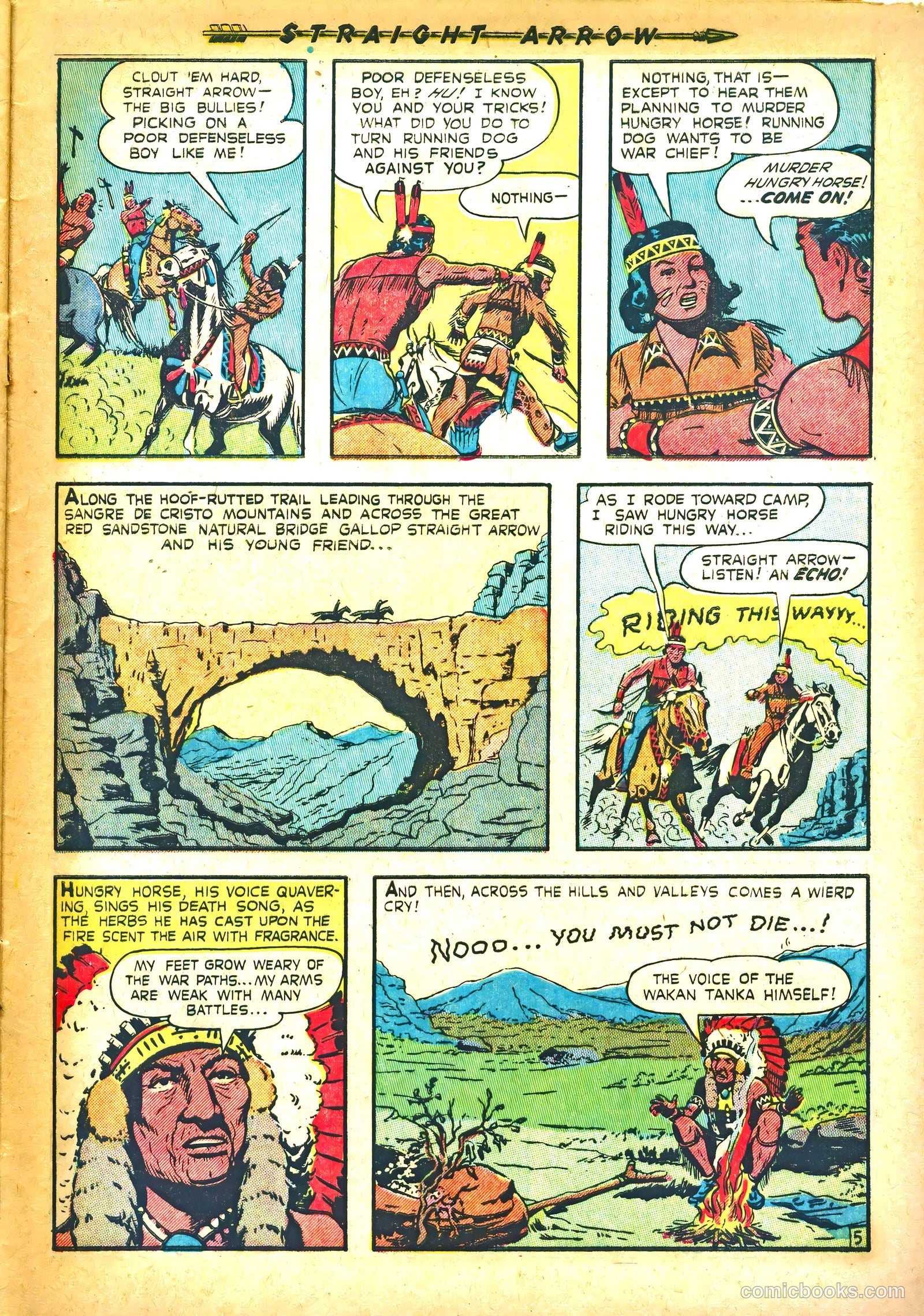 Straight Arrow #21 (1952) — page 7 of 36
