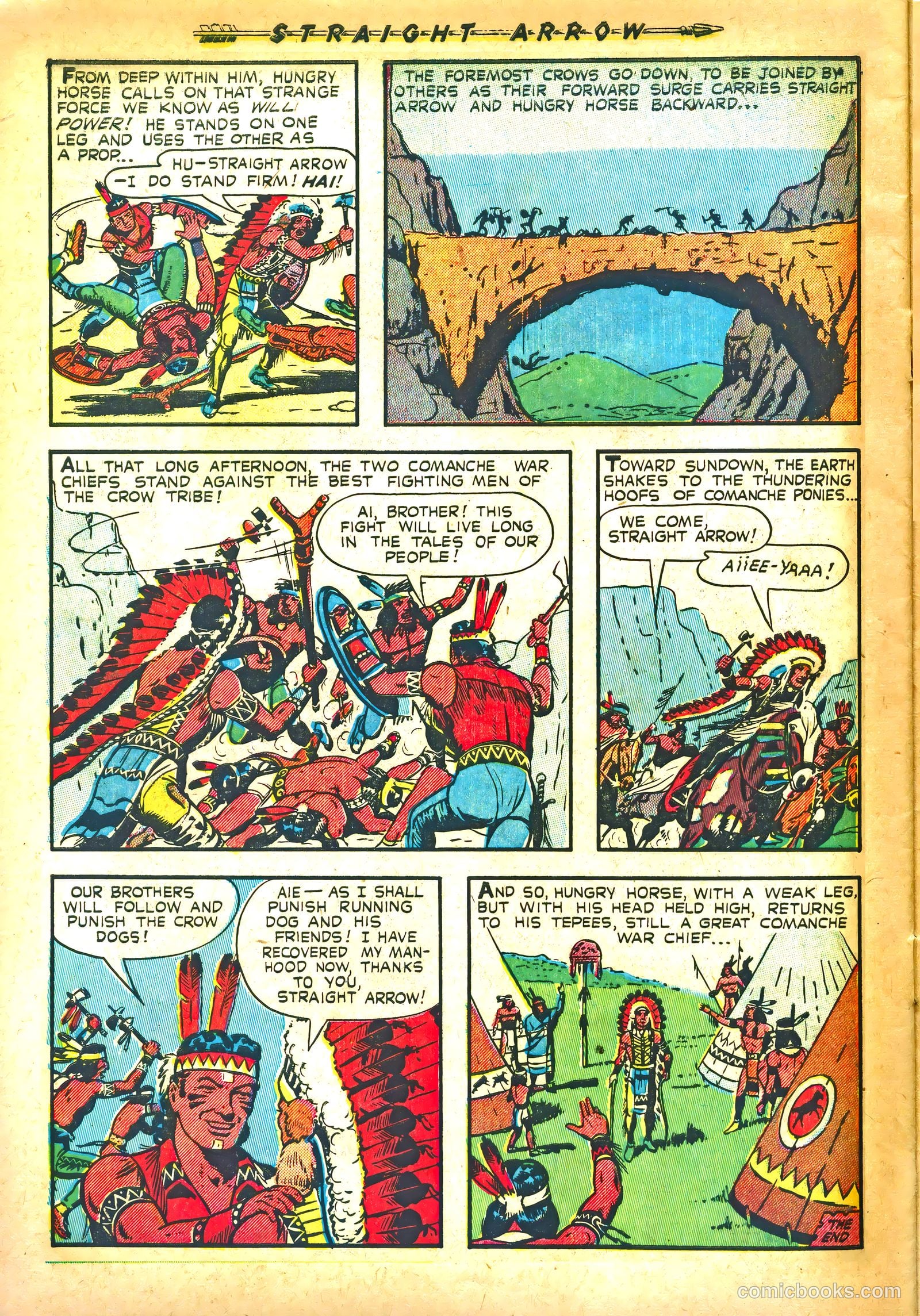 Straight Arrow #21 (1952) — page 10 of 36