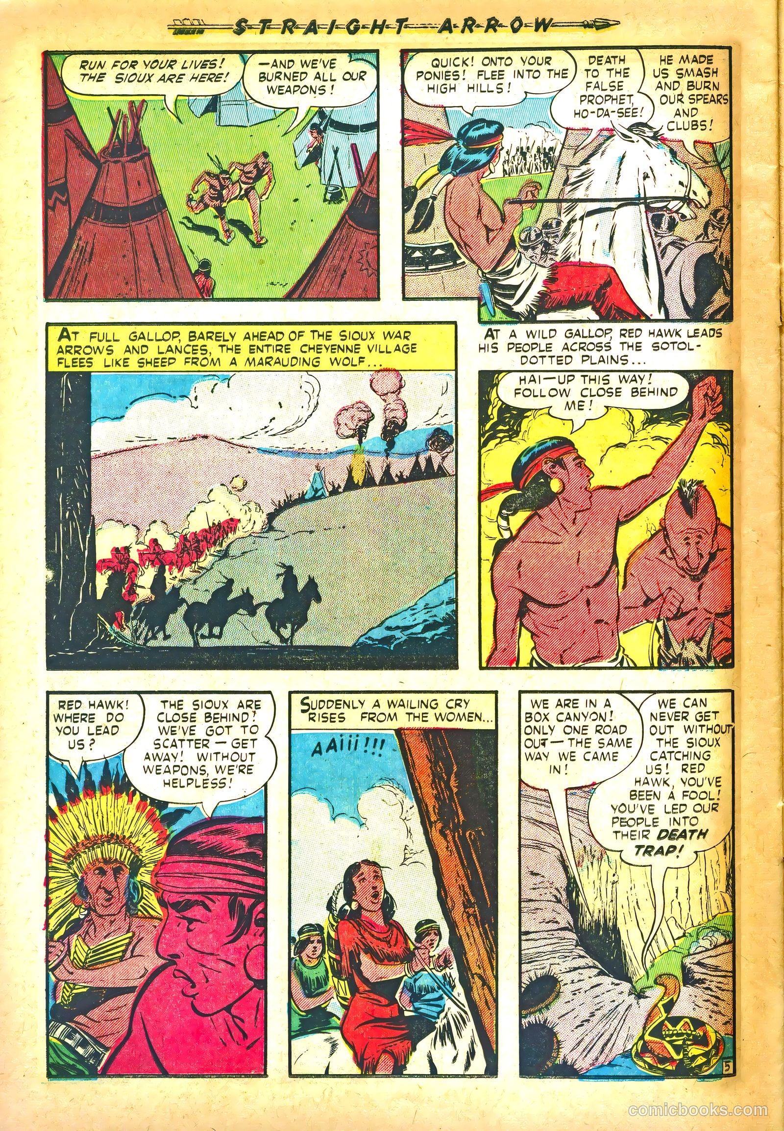 Straight Arrow #21 (1952) — page 16 of 36