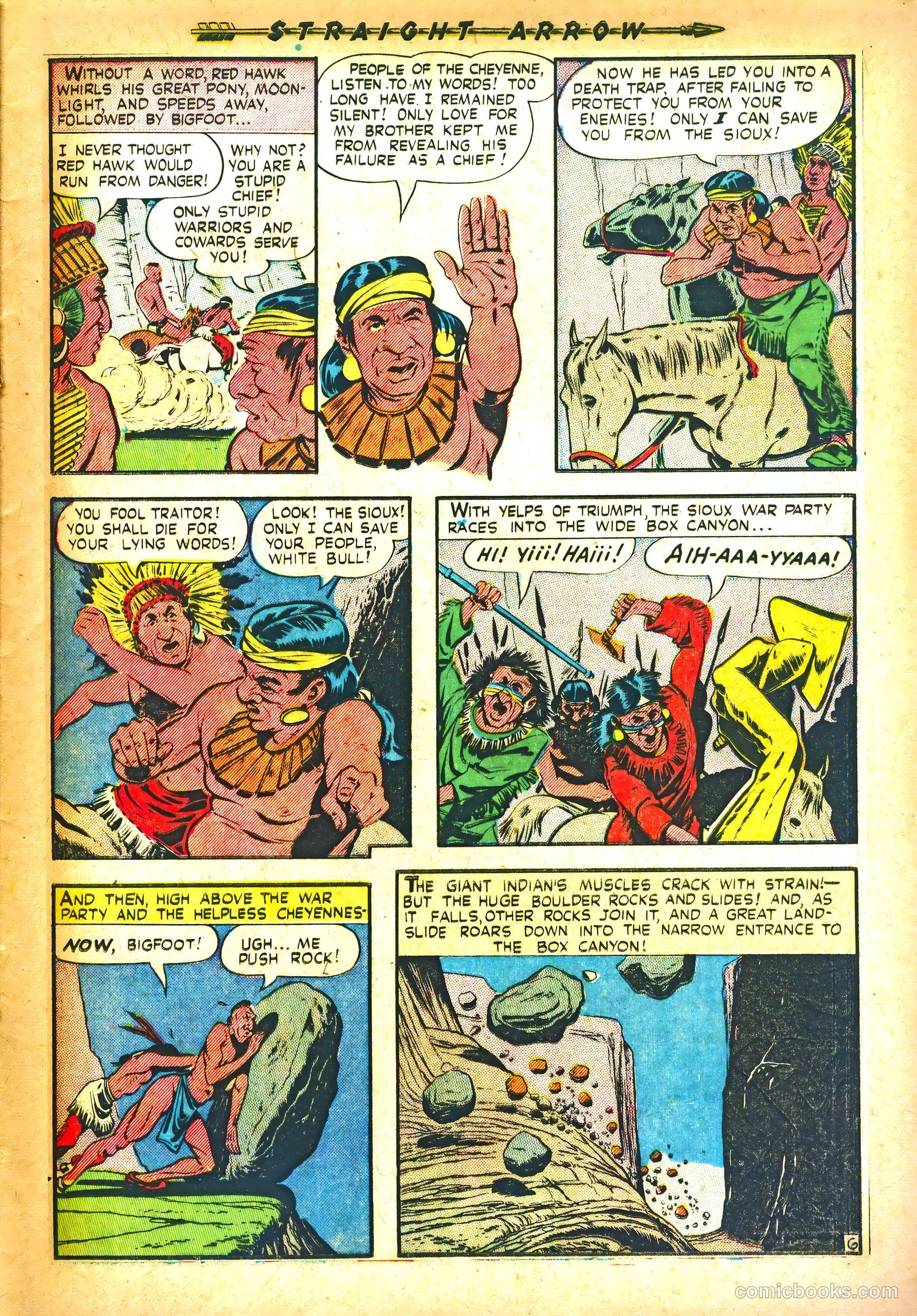 Straight Arrow #21 (1952) — page 17 of 36