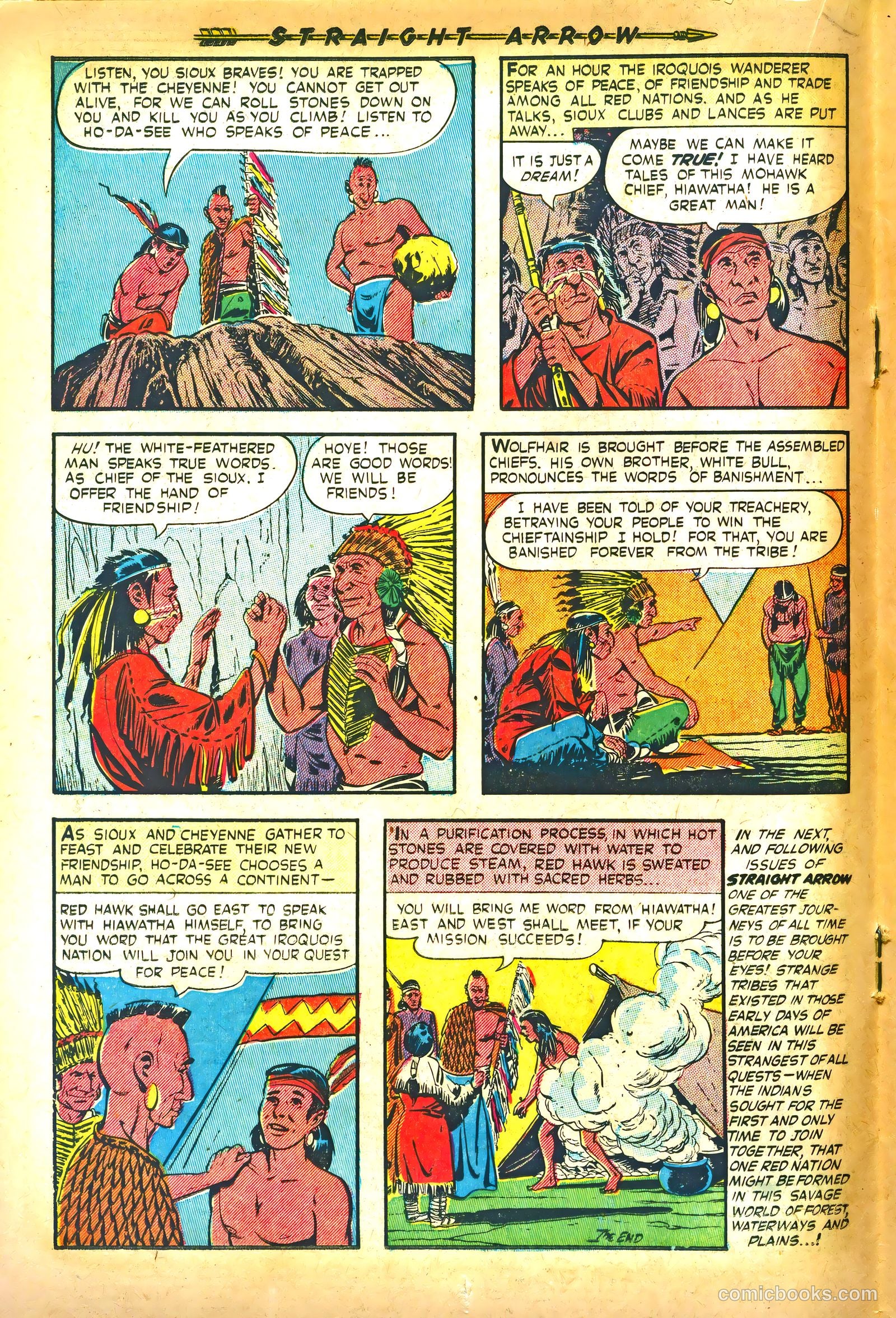 Straight Arrow #21 (1952) — page 18 of 36