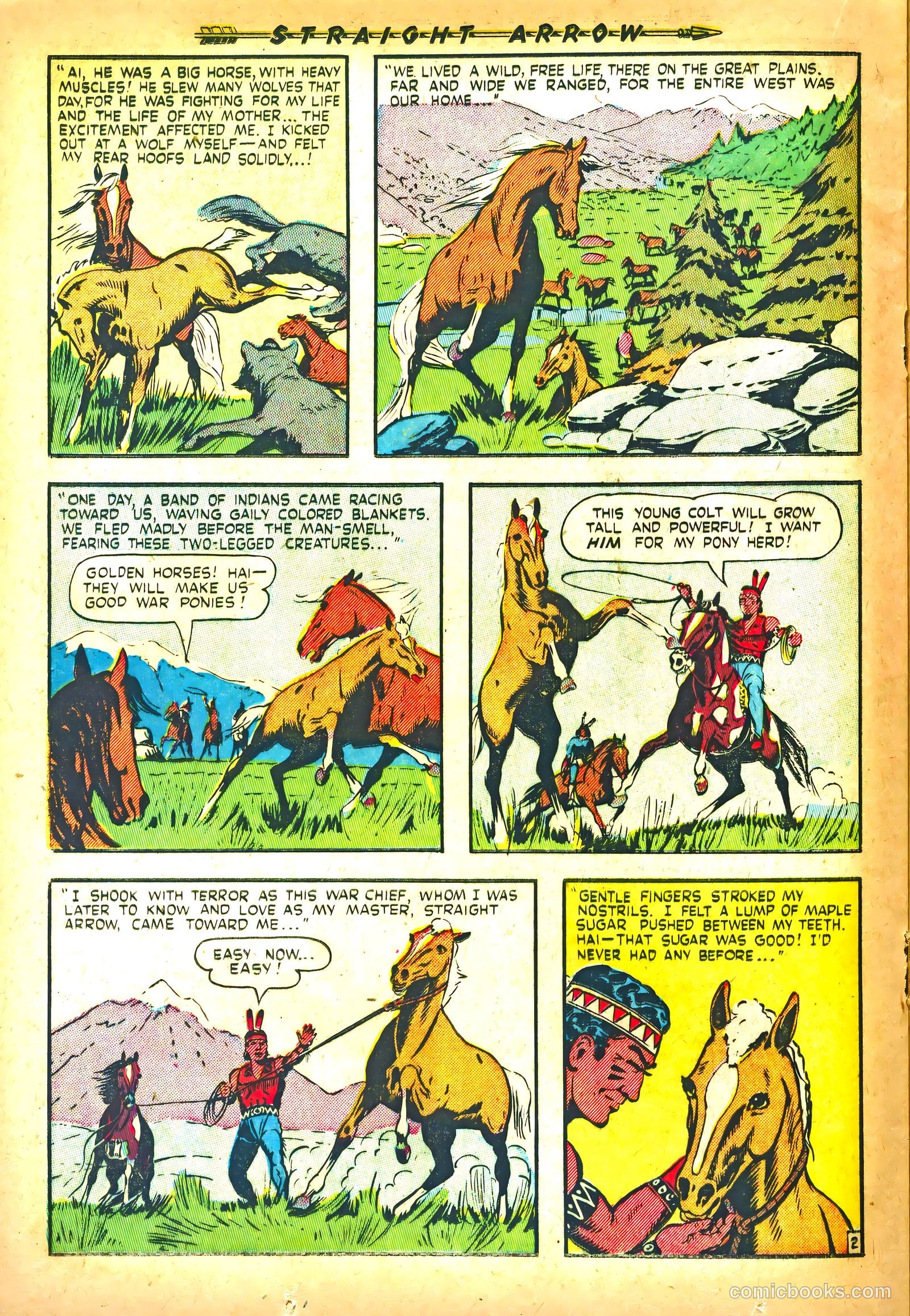 Straight Arrow #21 (1952) — page 20 of 36