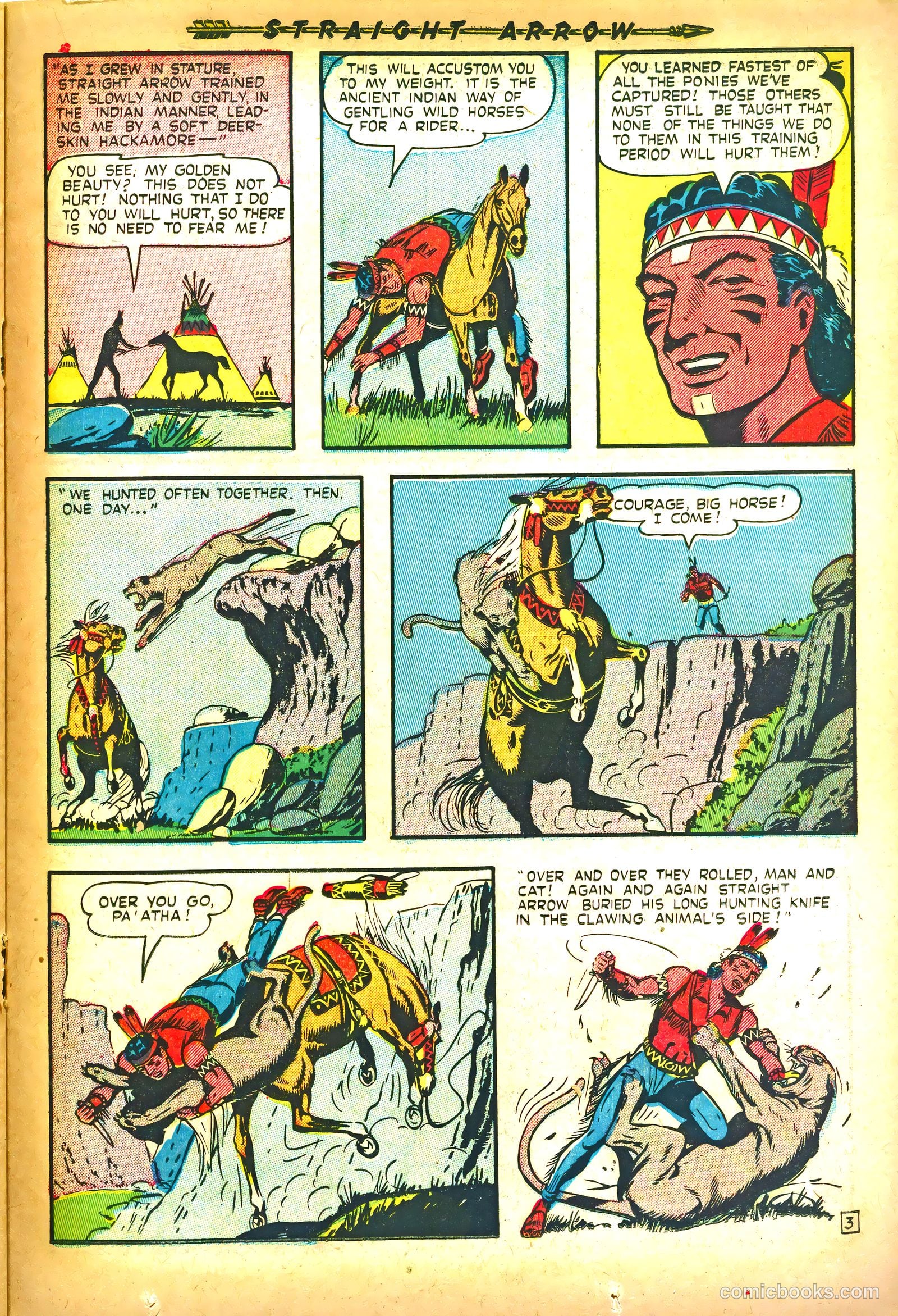 Straight Arrow #21 (1952) — page 21 of 36