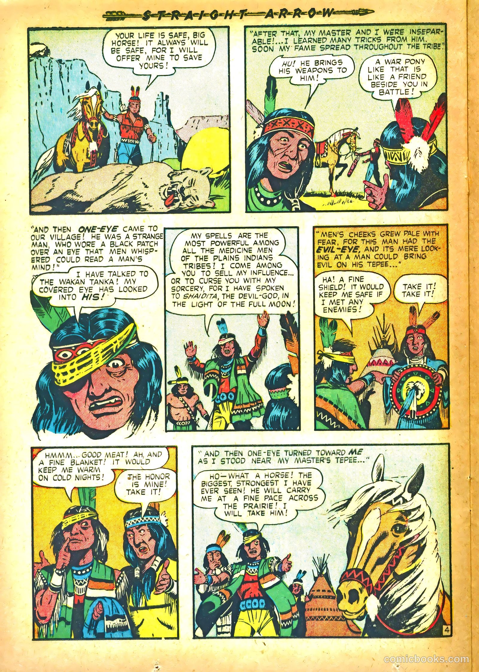 Straight Arrow #21 (1952) — page 22 of 36
