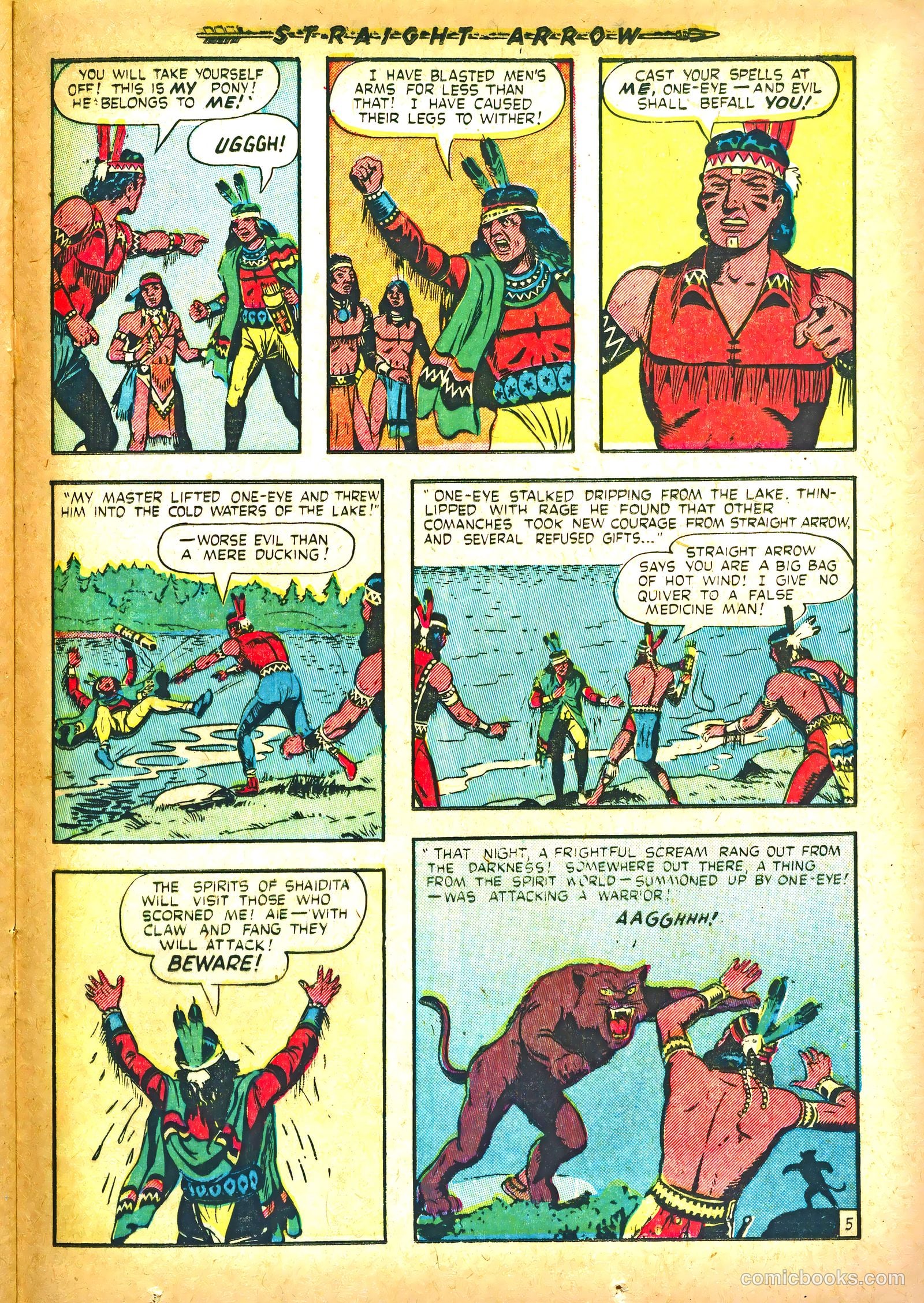 Straight Arrow #21 (1952) — page 23 of 36
