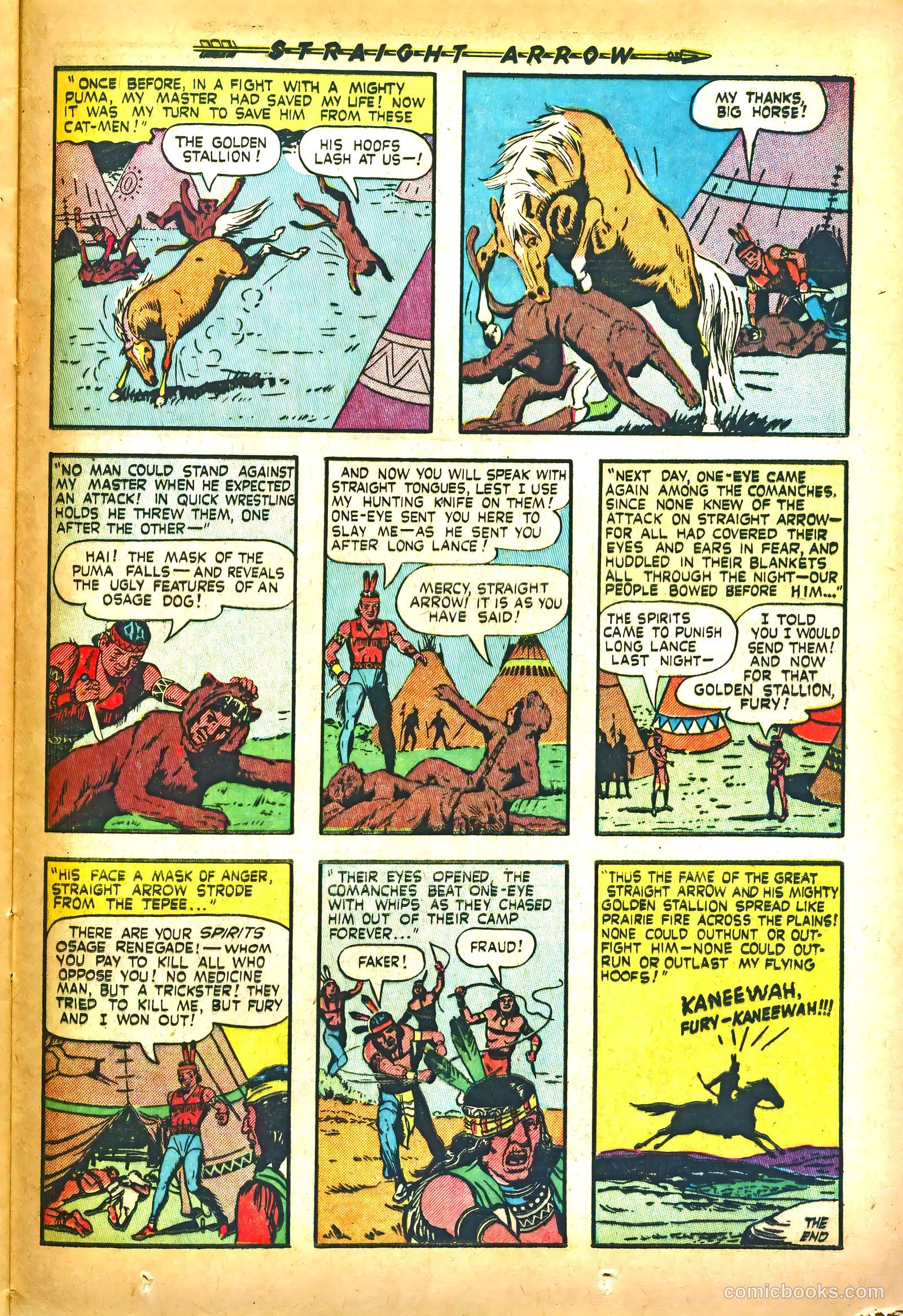 Straight Arrow #21 (1952) — page 25 of 36
