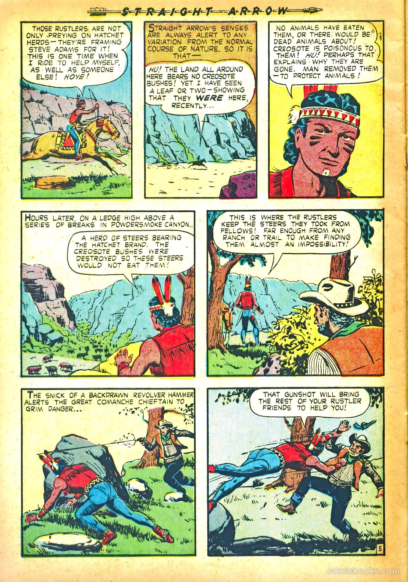 Straight Arrow #21 (1952) — page 30 of 36