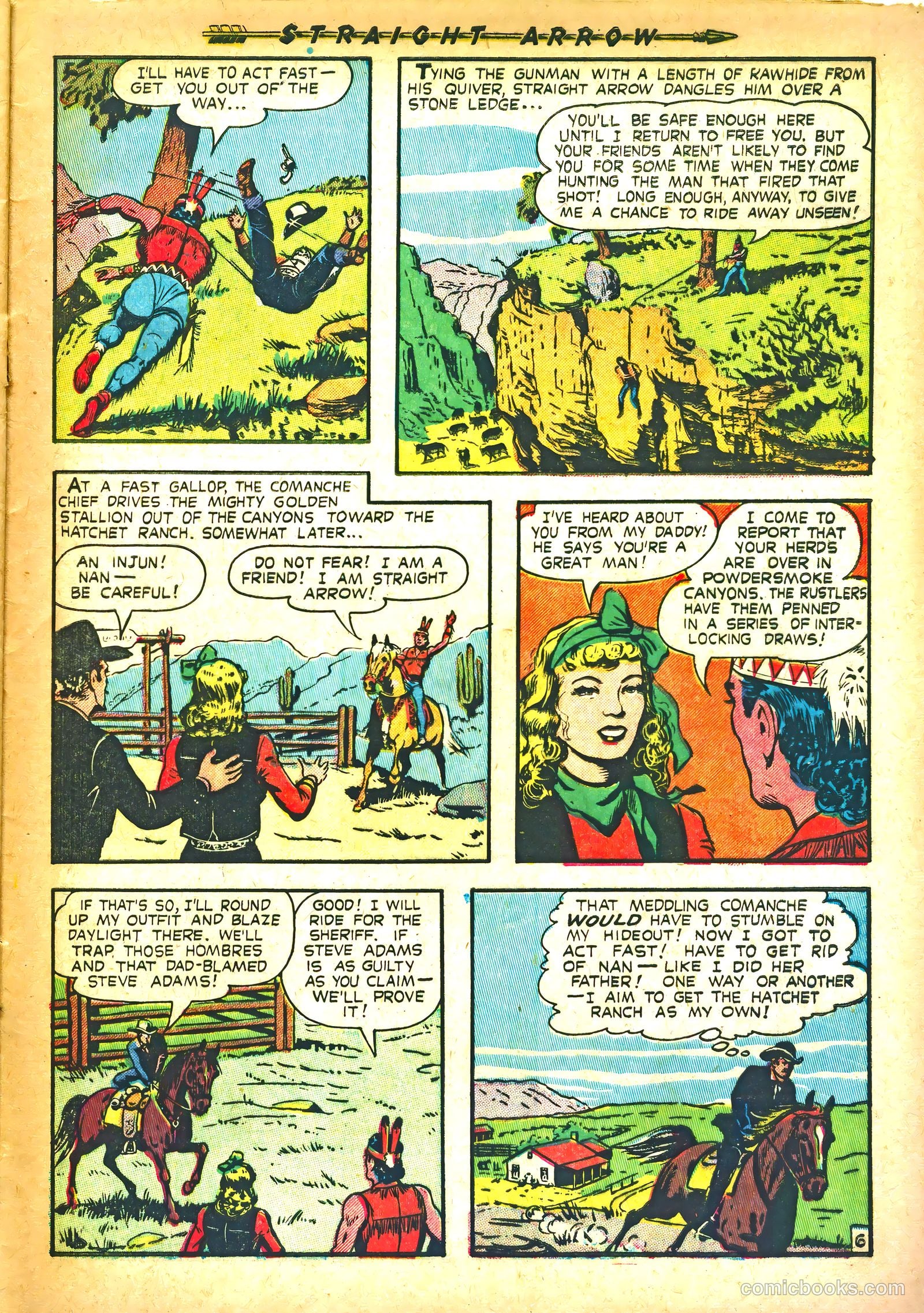 Straight Arrow #21 (1952) — page 31 of 36