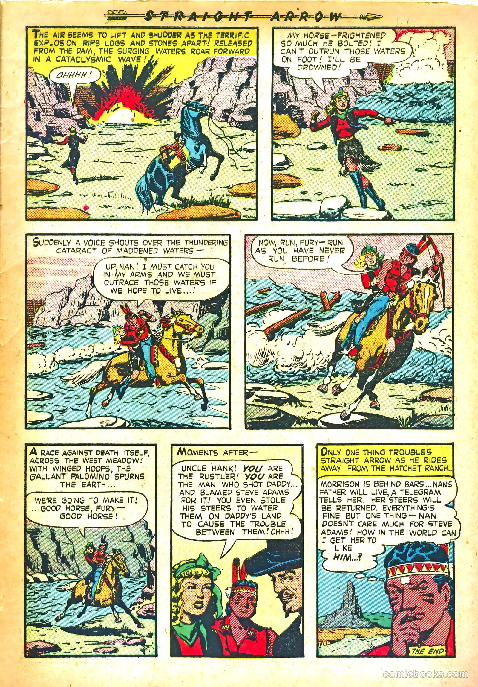 Straight Arrow #21 (1952) — page 33 of 36