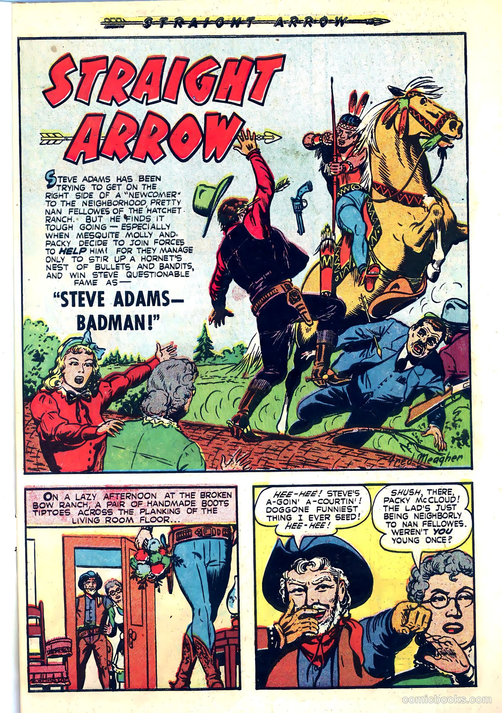 Straight Arrow #22 (1952) — page 3 of 36
