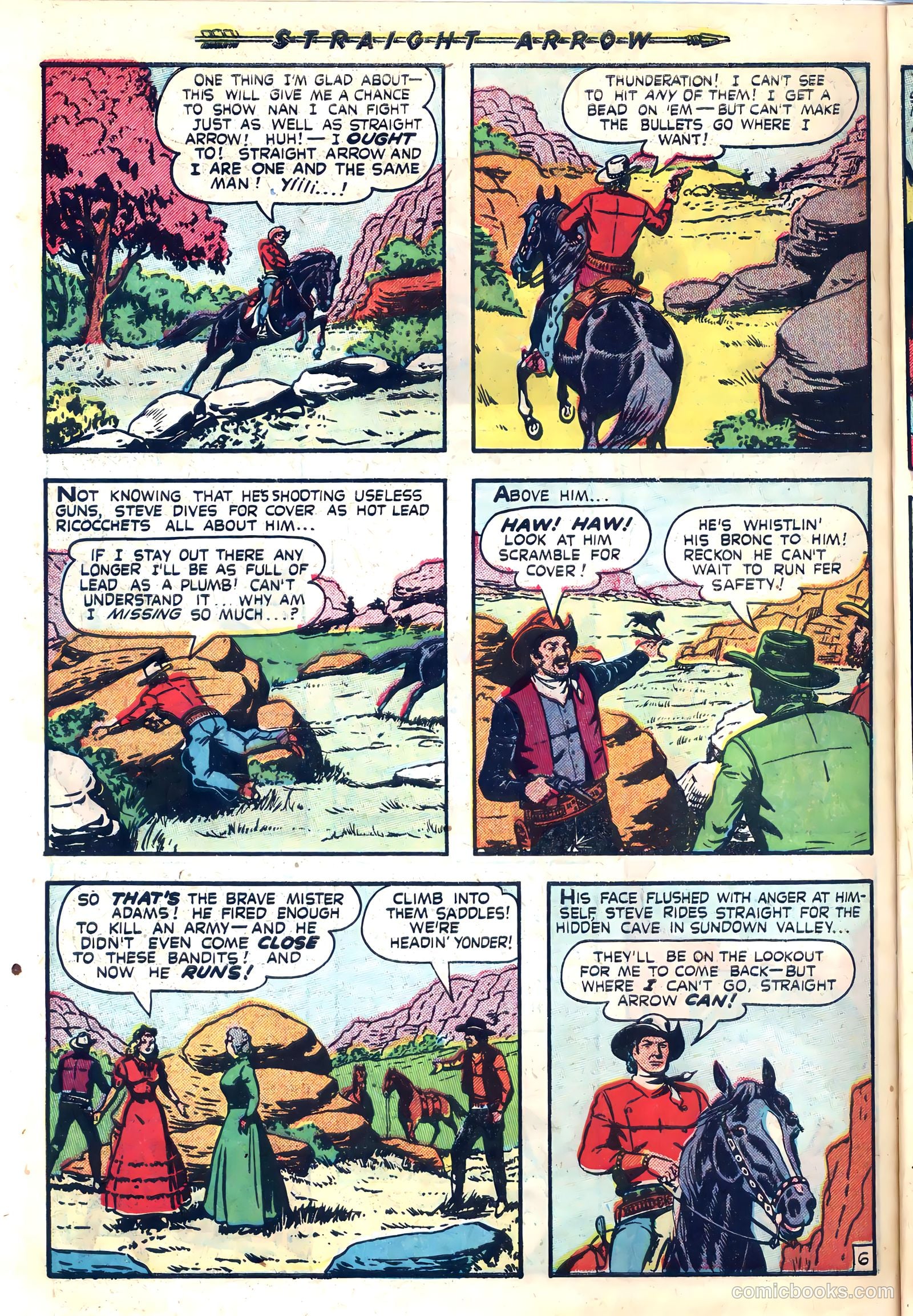 Straight Arrow #22 (1952) — page 8 of 36