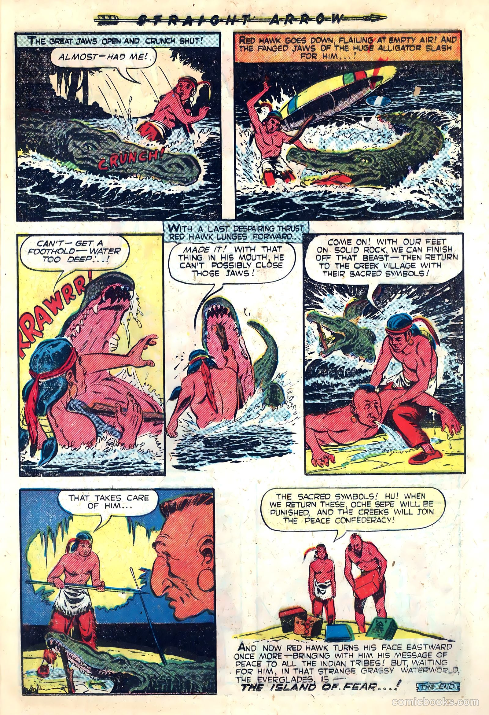Straight Arrow #22 (1952) — page 17 of 36