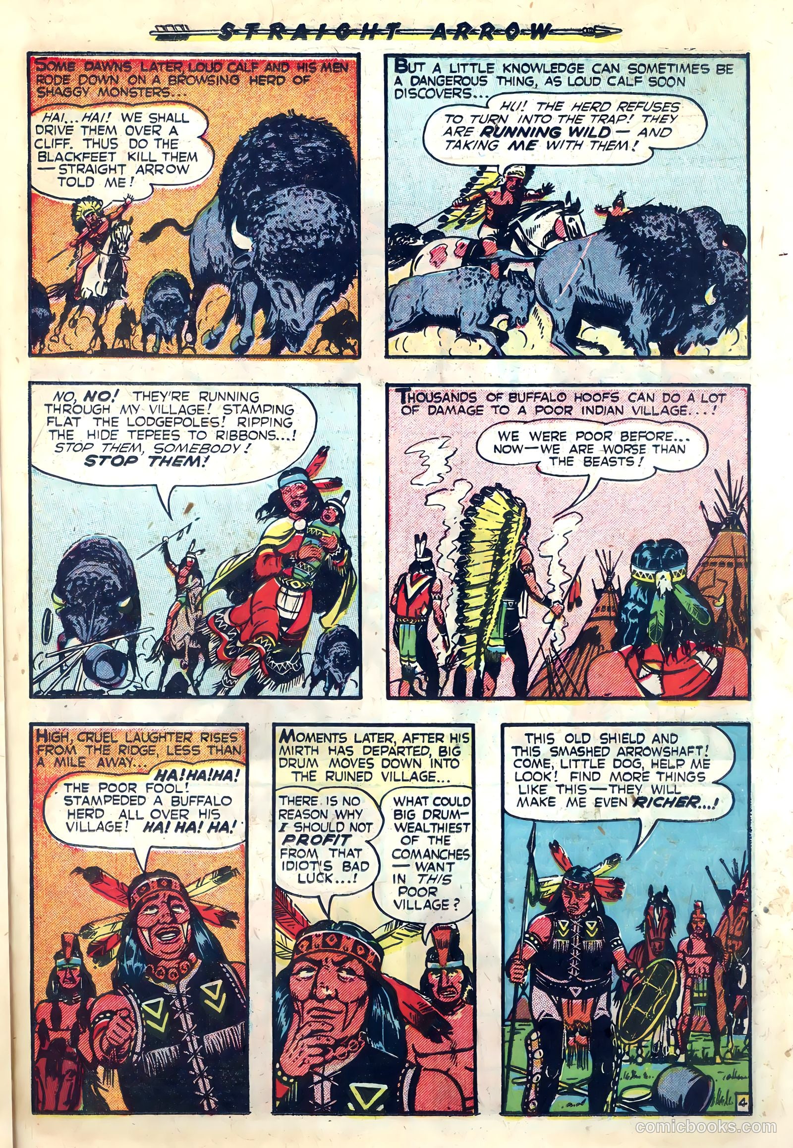 Straight Arrow #22 (1952) — page 21 of 36