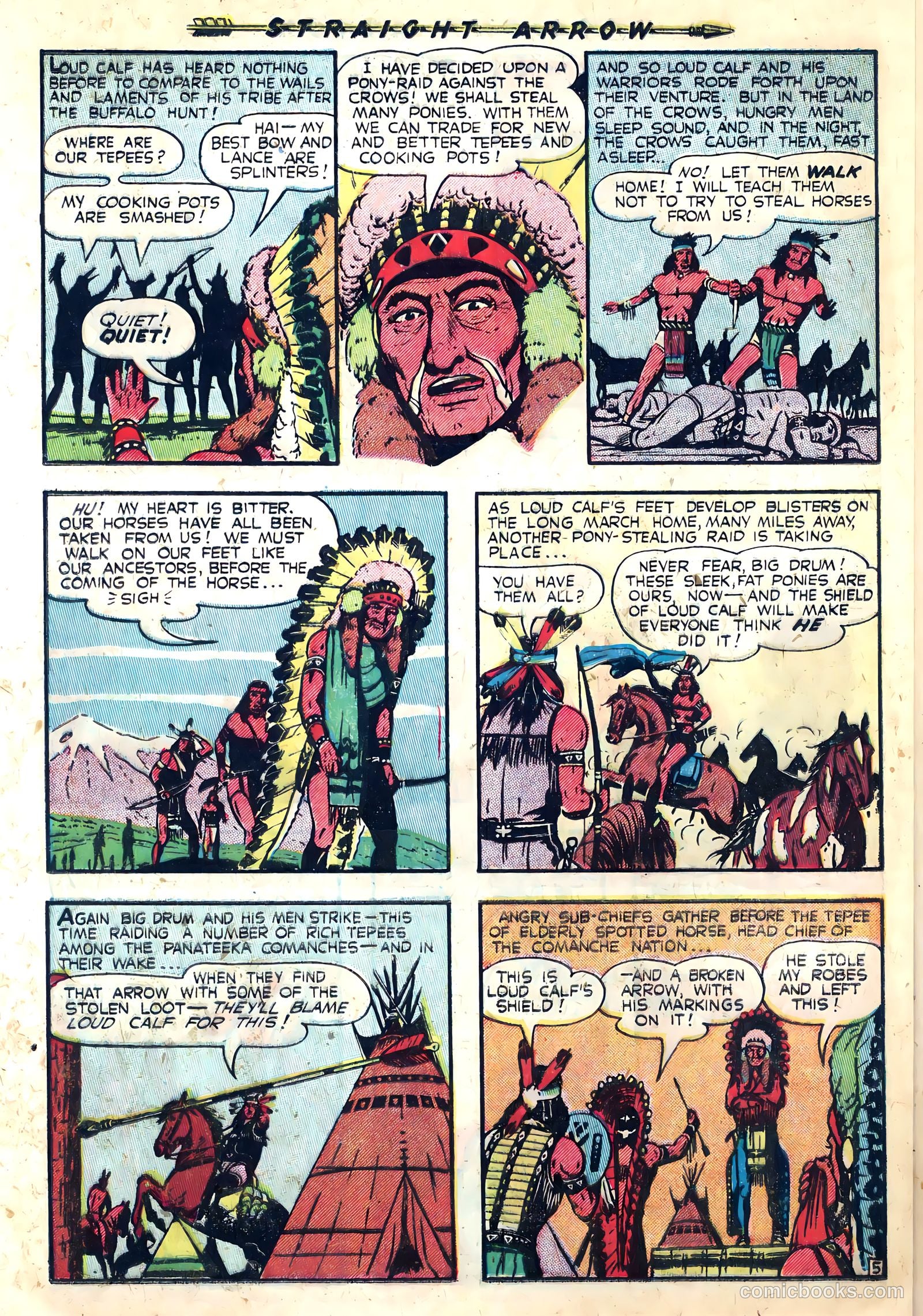 Straight Arrow #22 (1952) — page 22 of 36