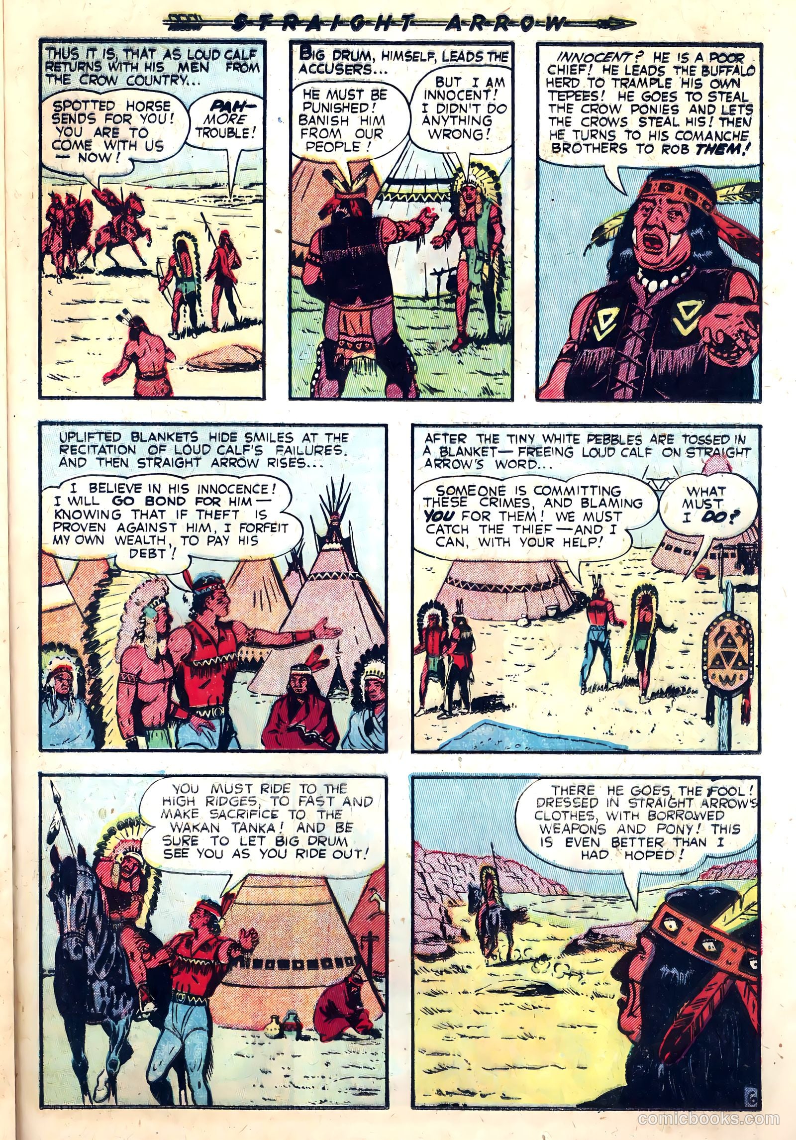 Straight Arrow #22 (1952) — page 23 of 36