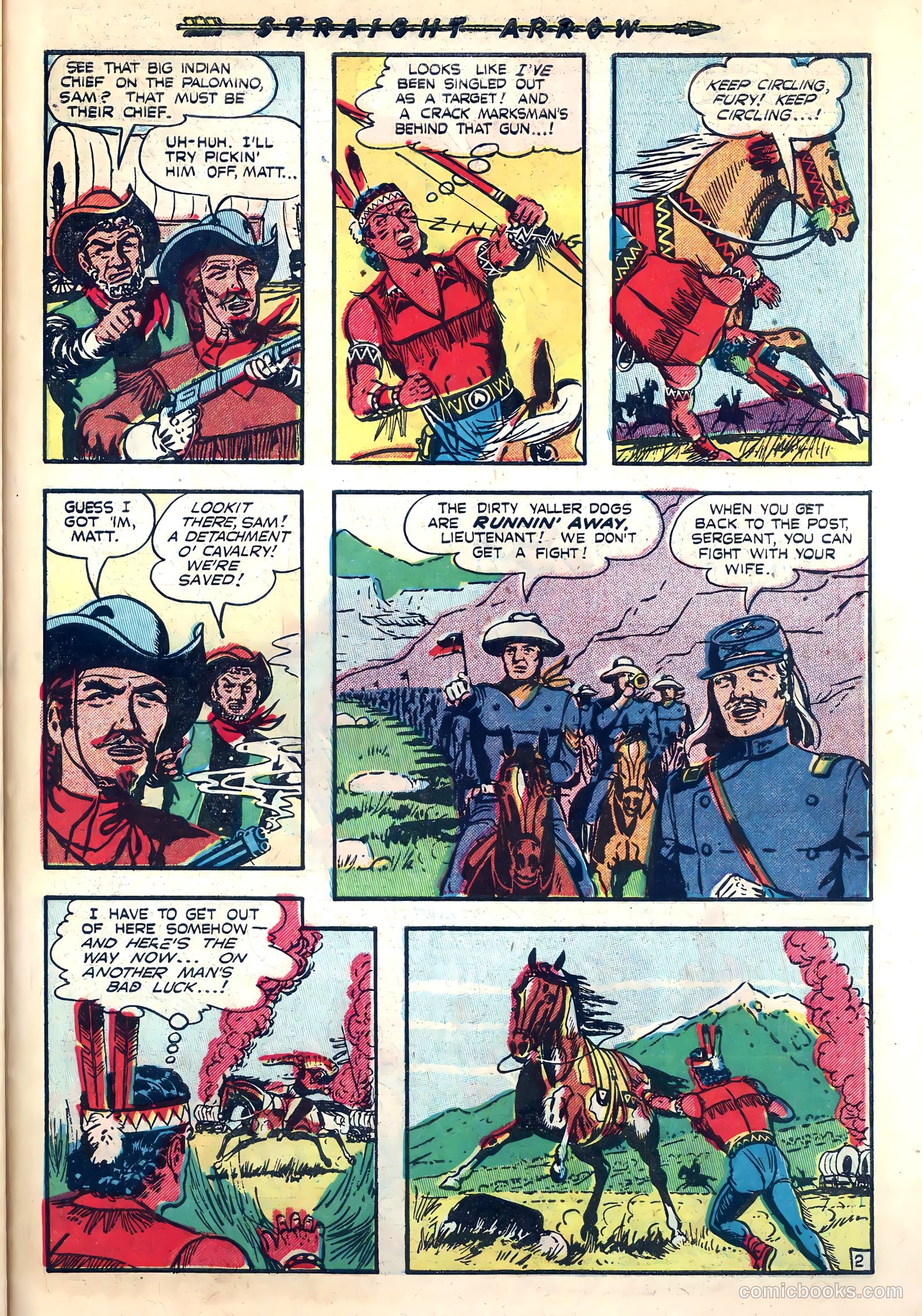 Straight Arrow #22 (1952) — page 27 of 36