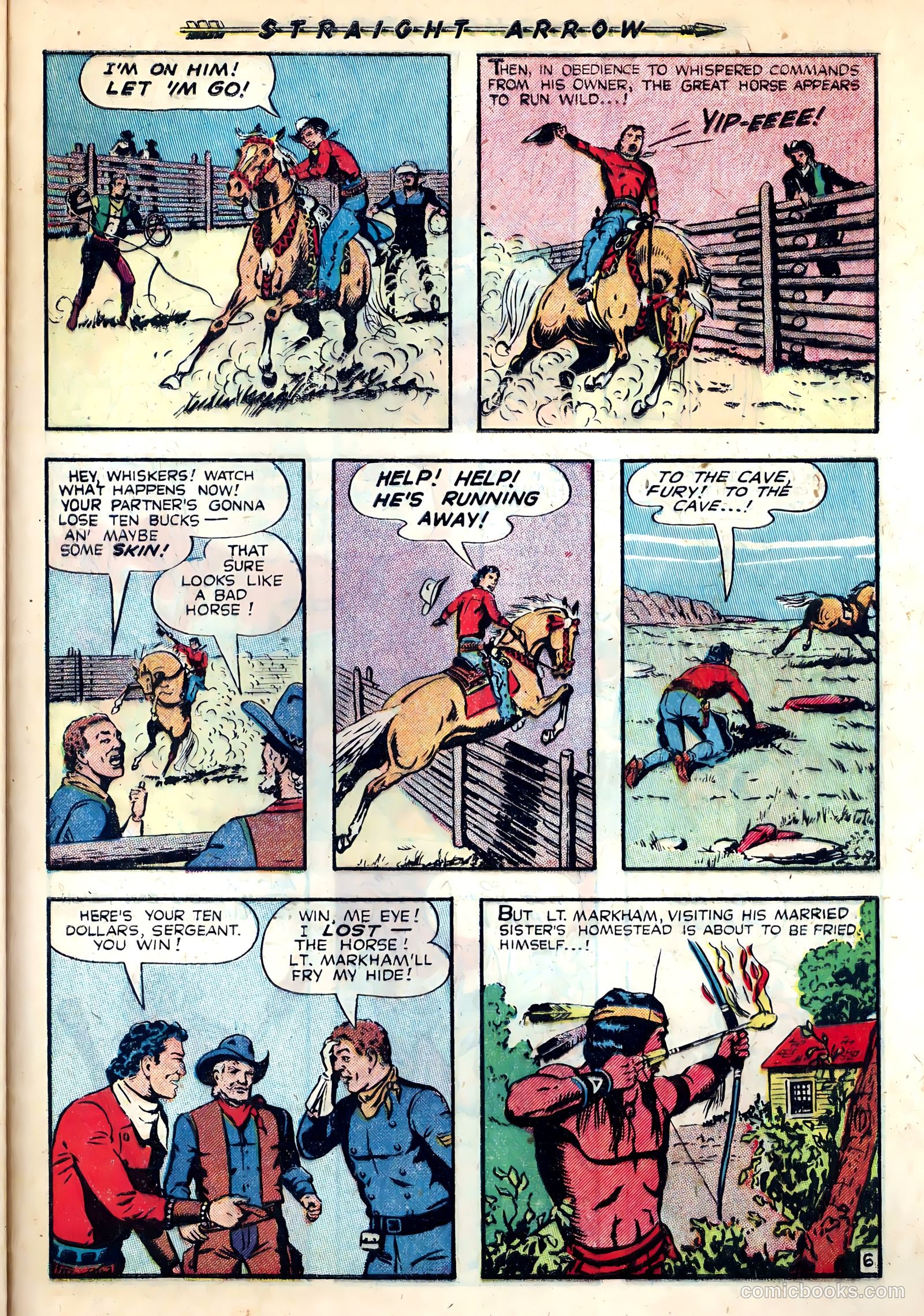 Straight Arrow #22 (1952) — page 31 of 36