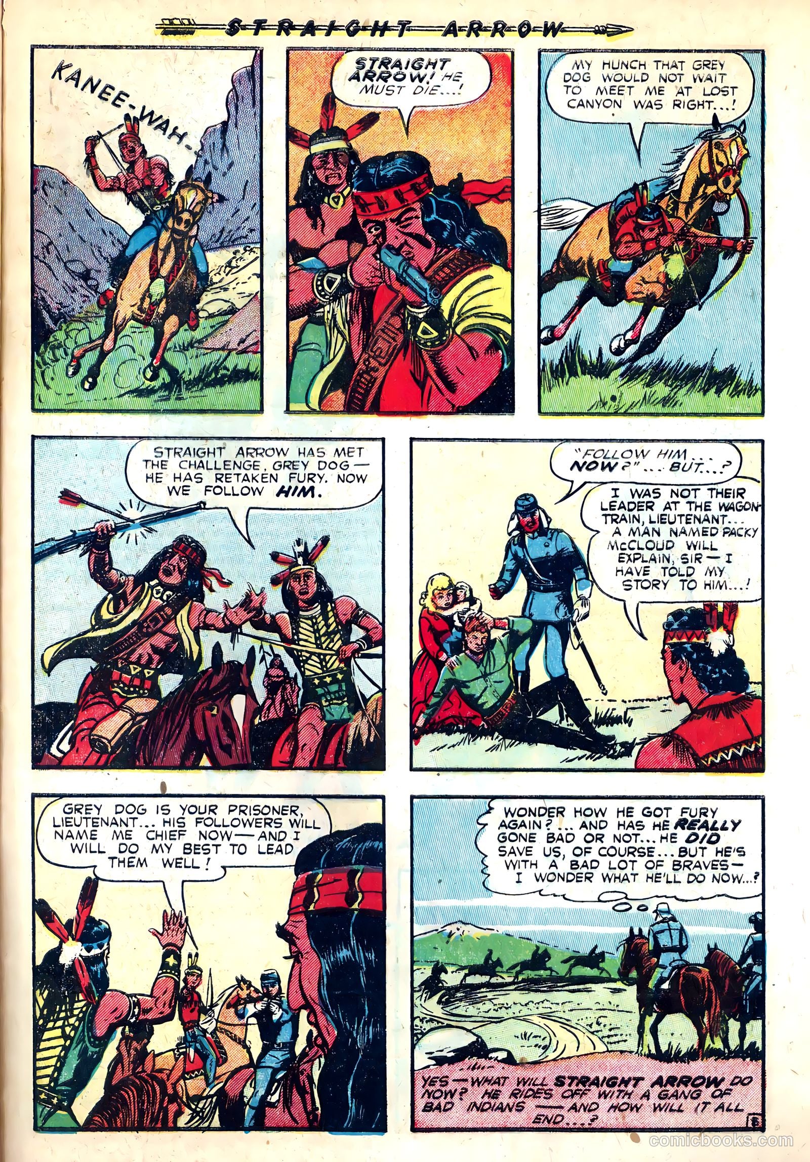 Straight Arrow #22 (1952) — page 33 of 36