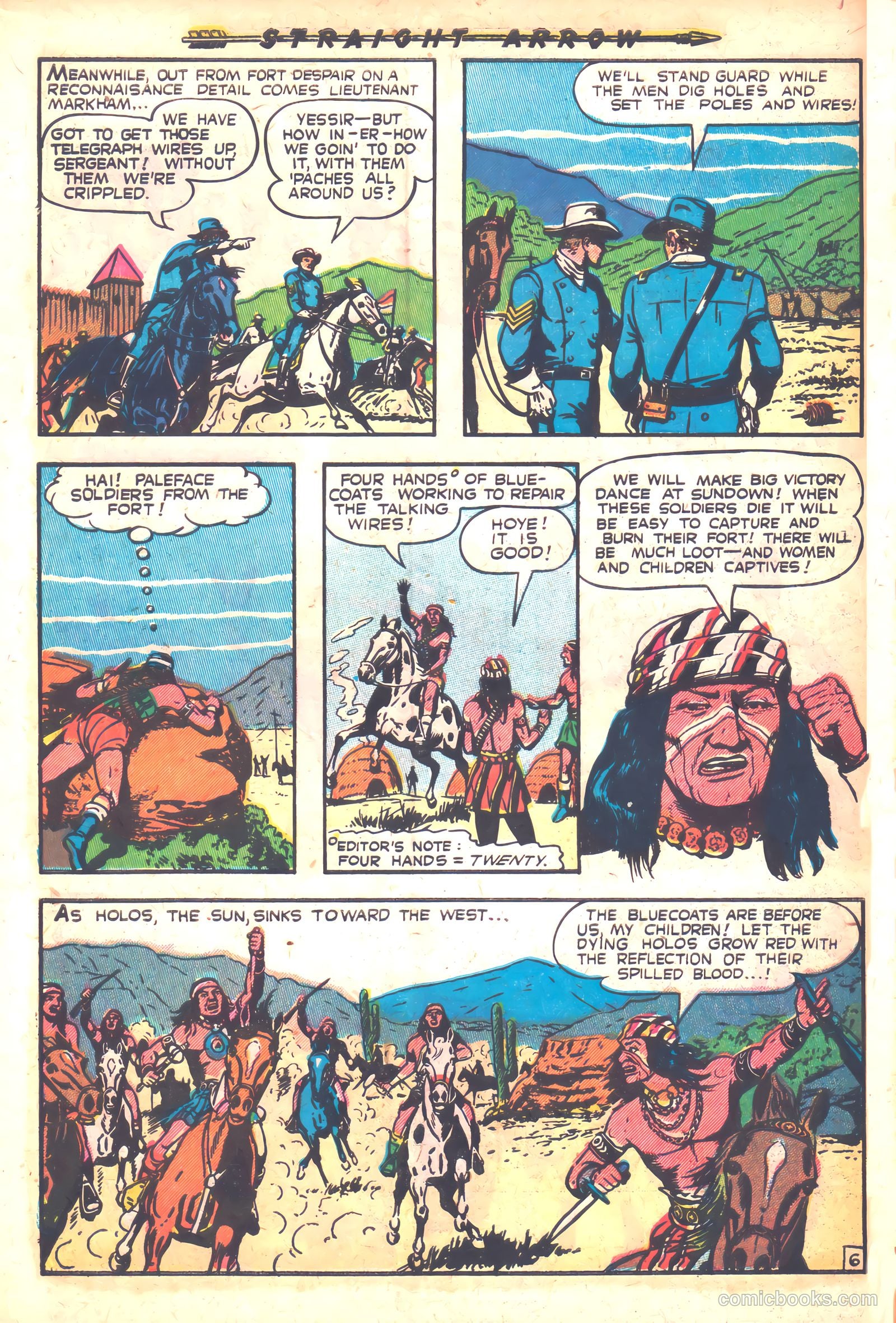 Straight Arrow #23 (1952) — page 8 of 36