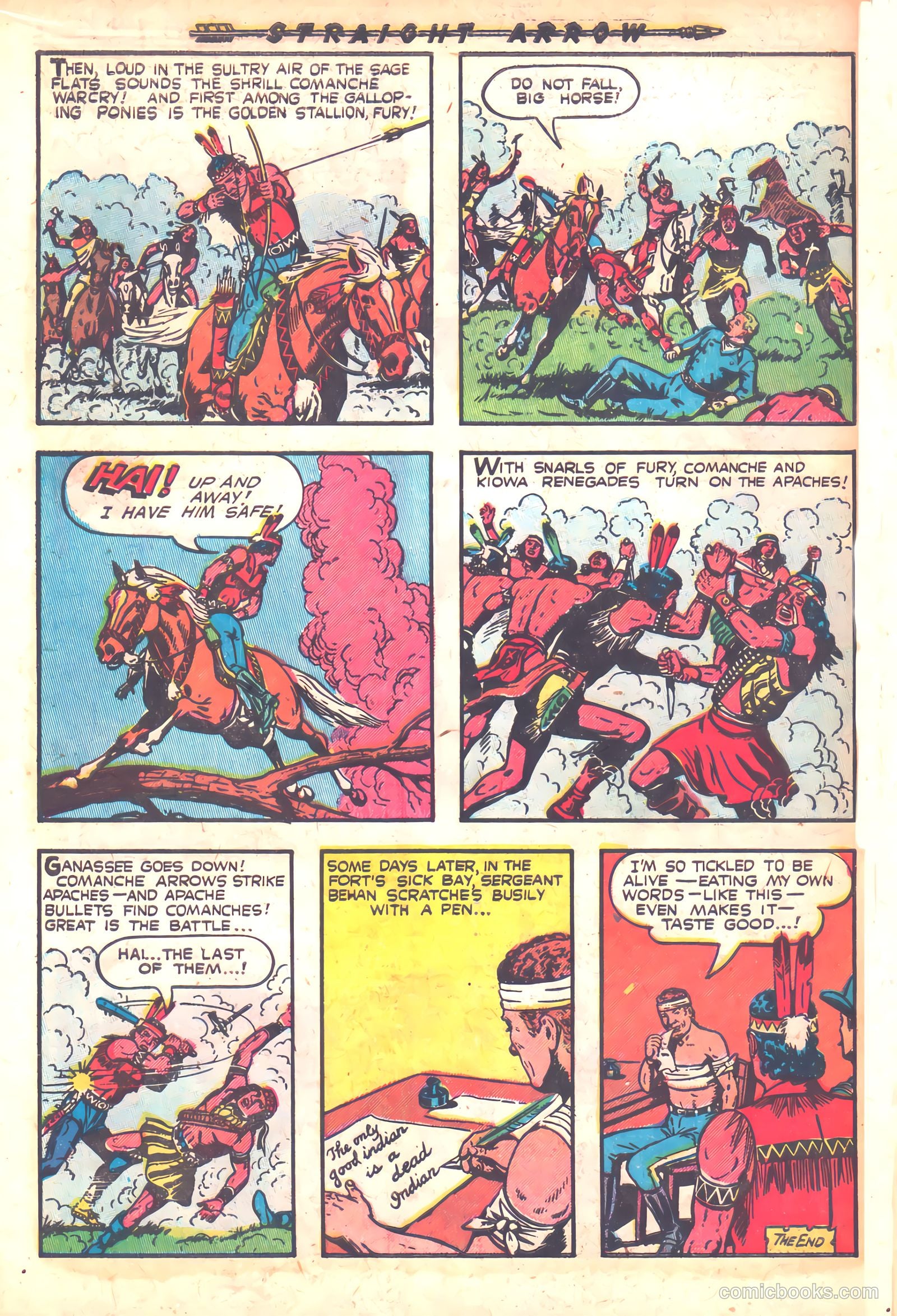 Straight Arrow #23 (1952) — page 10 of 36
