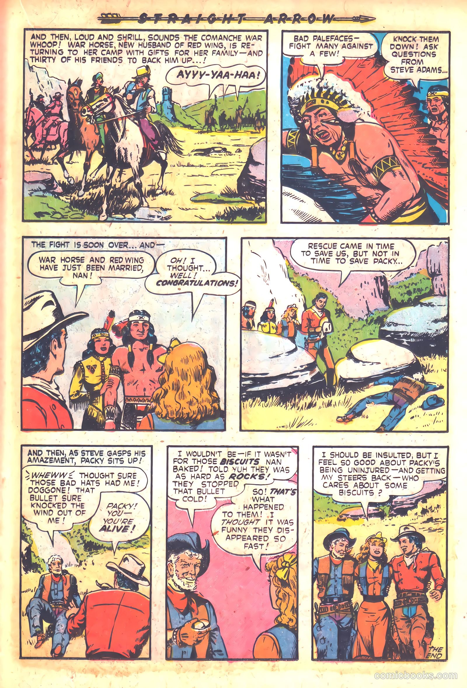 Straight Arrow #23 (1952) — page 19 of 36