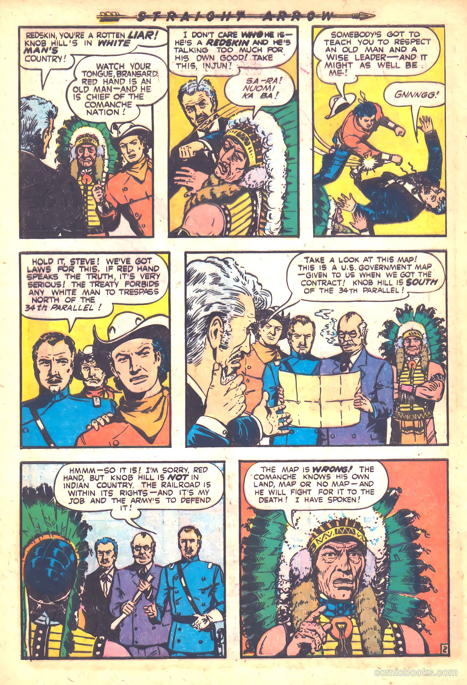 Straight Arrow #23 (1952) — page 28 of 36