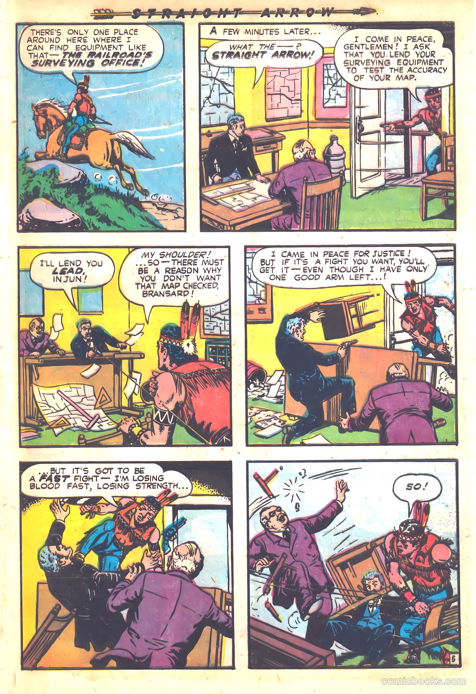 Straight Arrow #23 (1952) — page 31 of 36