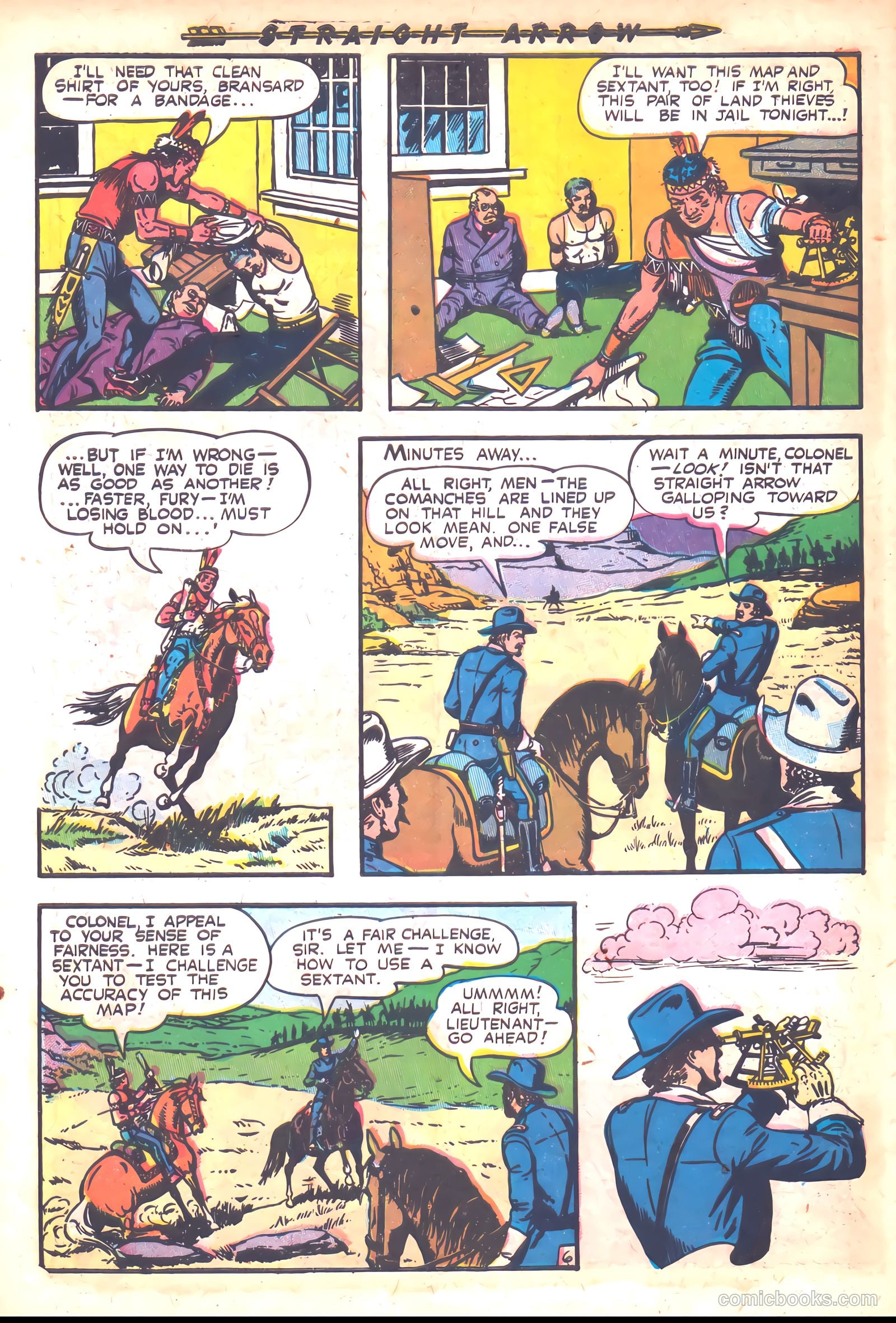 Straight Arrow #23 (1952) — page 32 of 36
