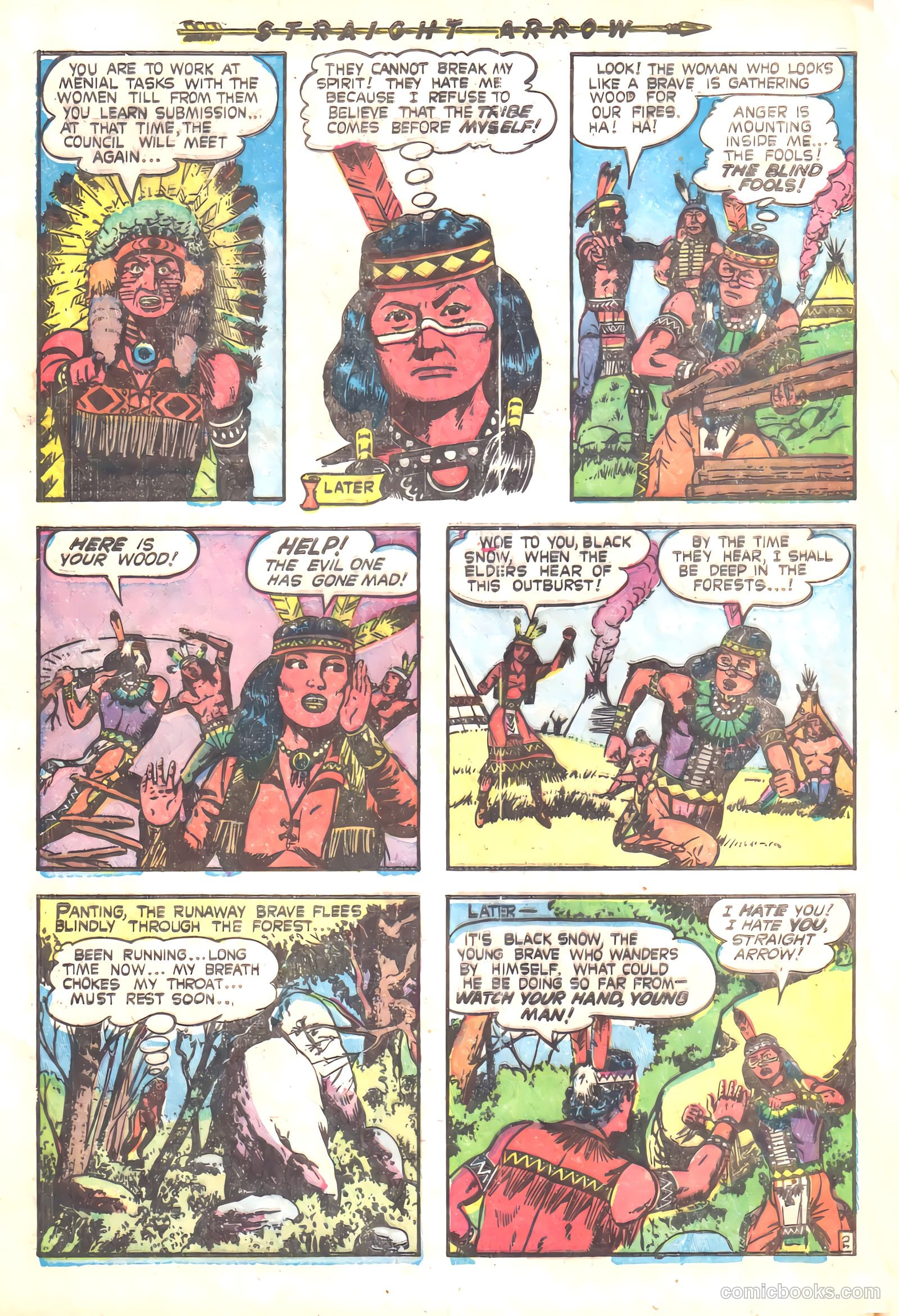 Straight Arrow #24 (1952) — page 12 of 36