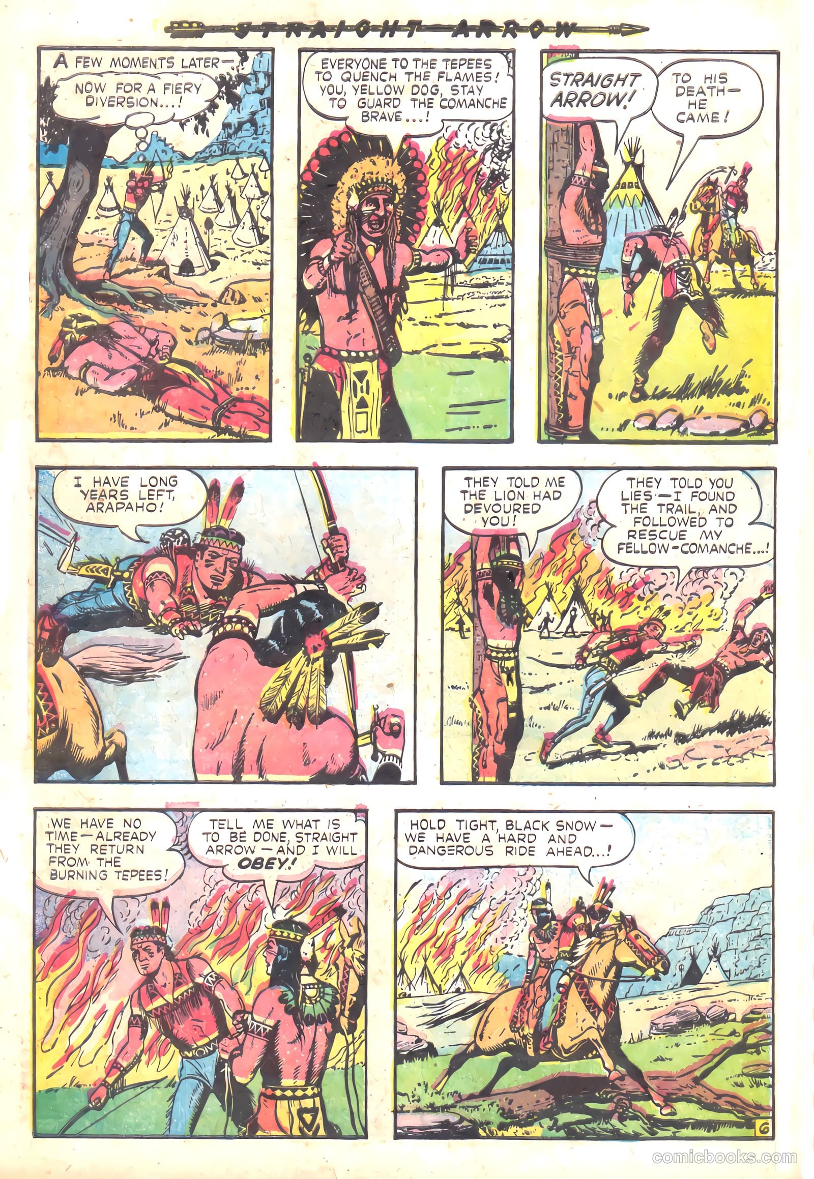 Straight Arrow #24 (1952) — page 16 of 36