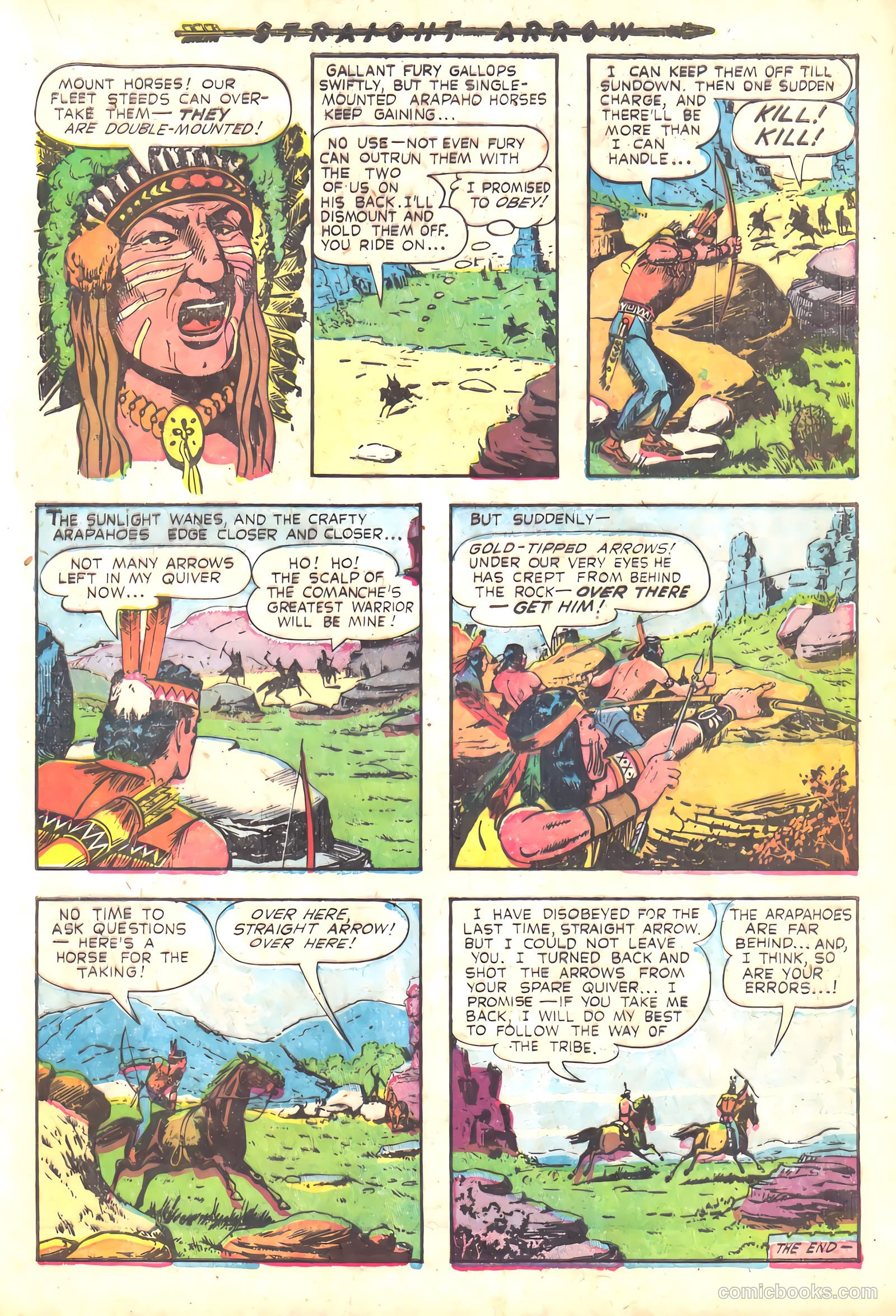 Straight Arrow #24 (1952) — page 17 of 36