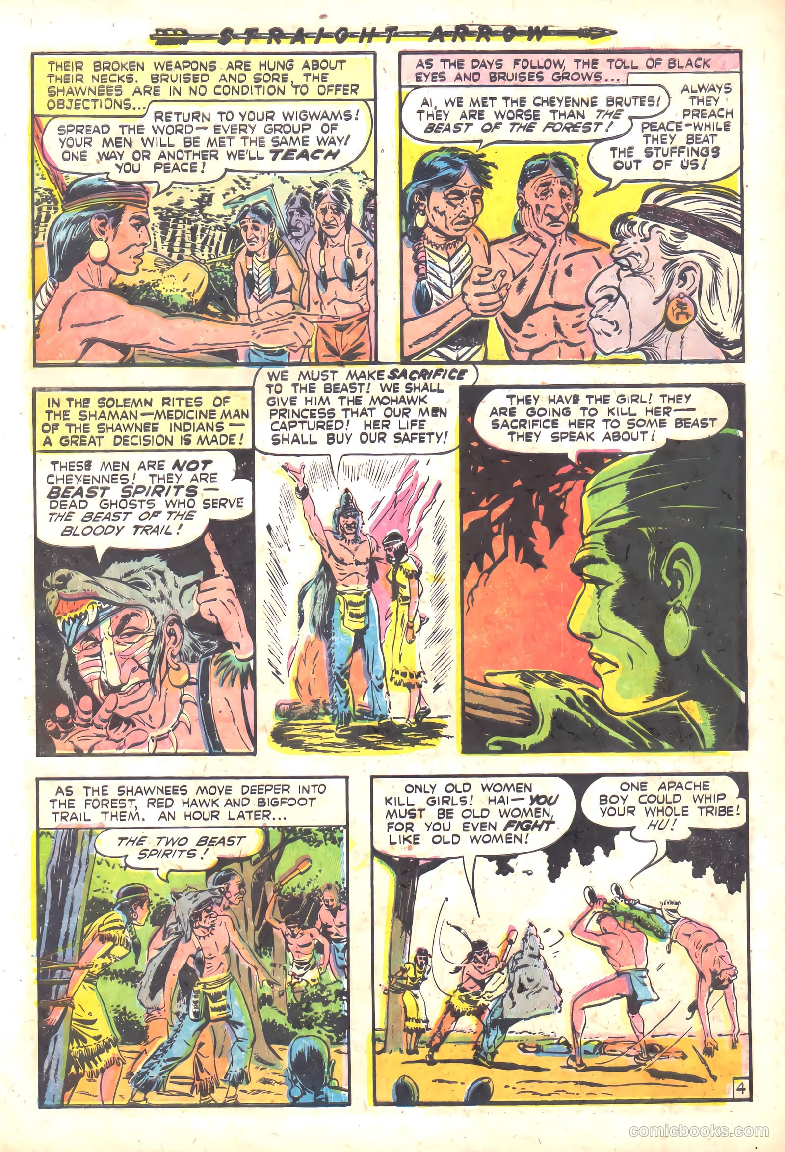 Straight Arrow #24 (1952) — page 21 of 36