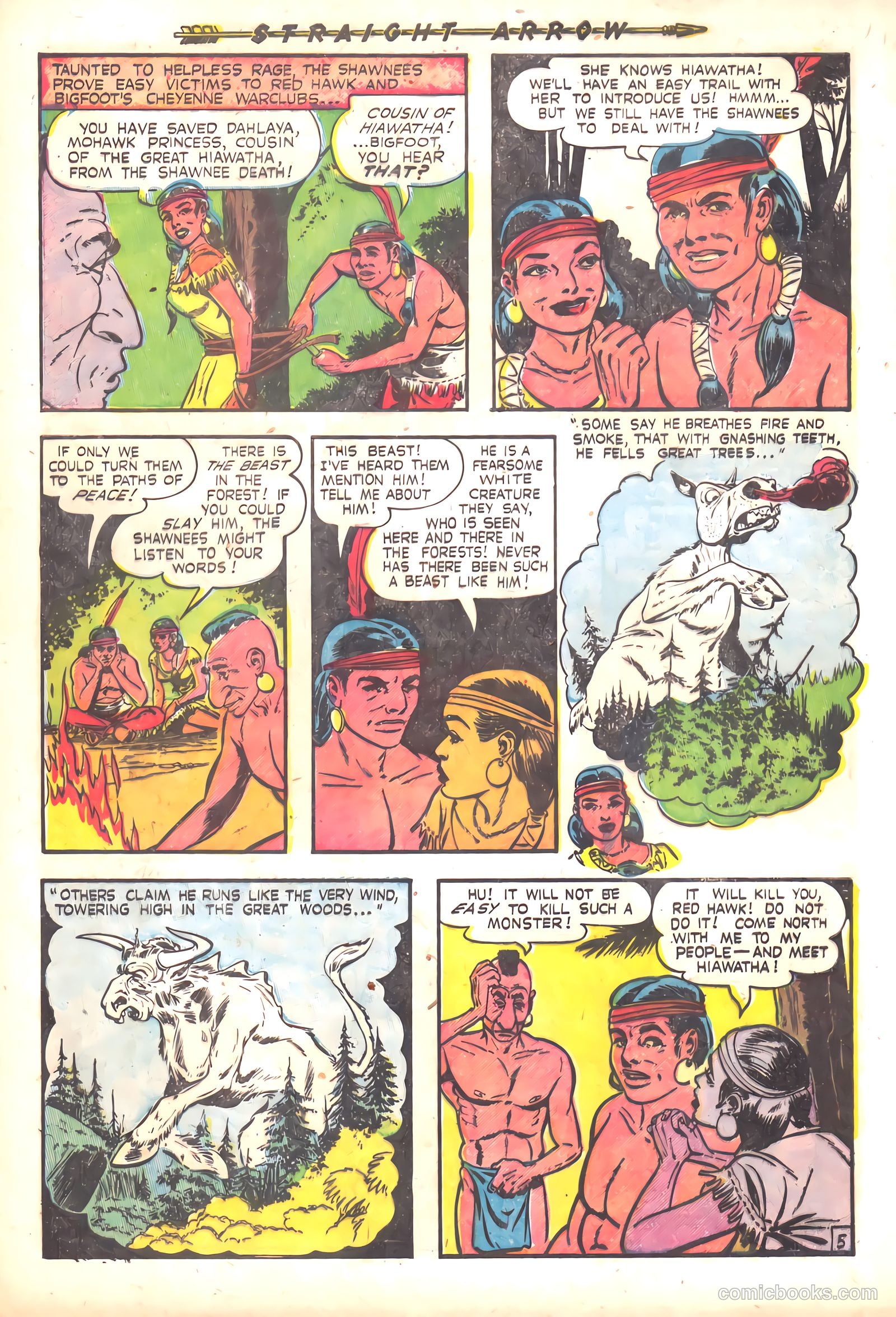 Straight Arrow #24 (1952) — page 22 of 36