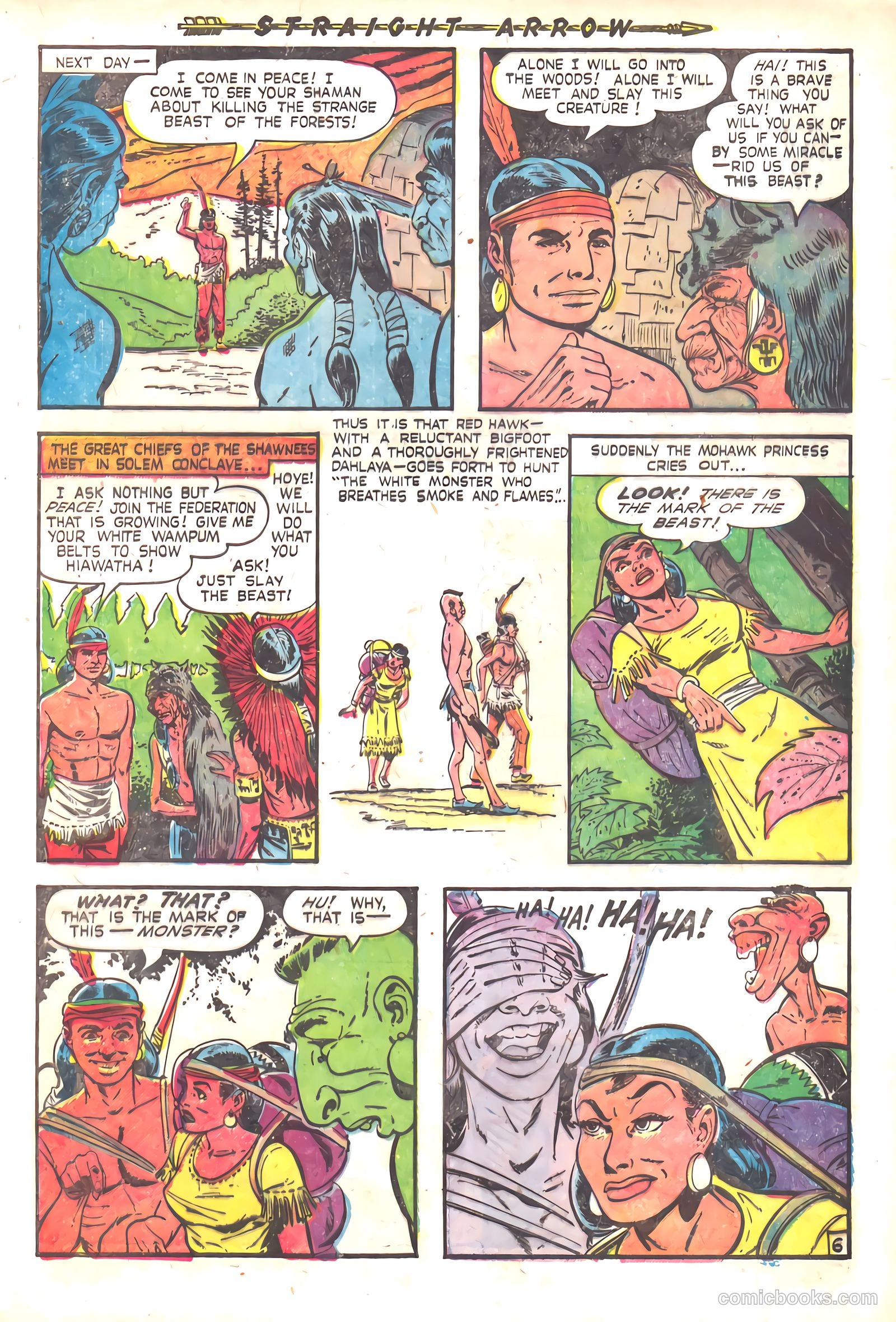 Straight Arrow #24 (1952) — page 23 of 36
