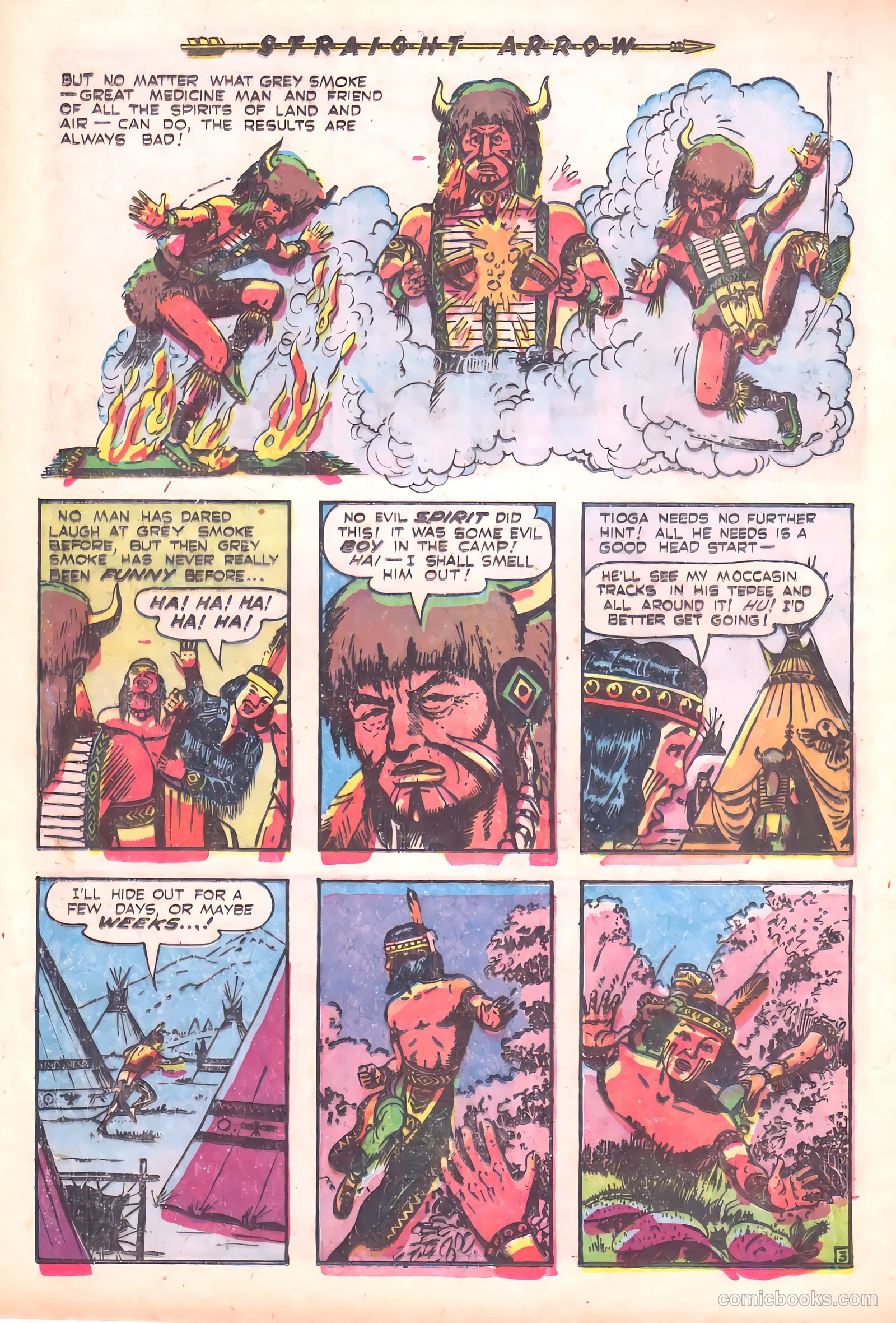 Straight Arrow #24 (1952) — page 28 of 36